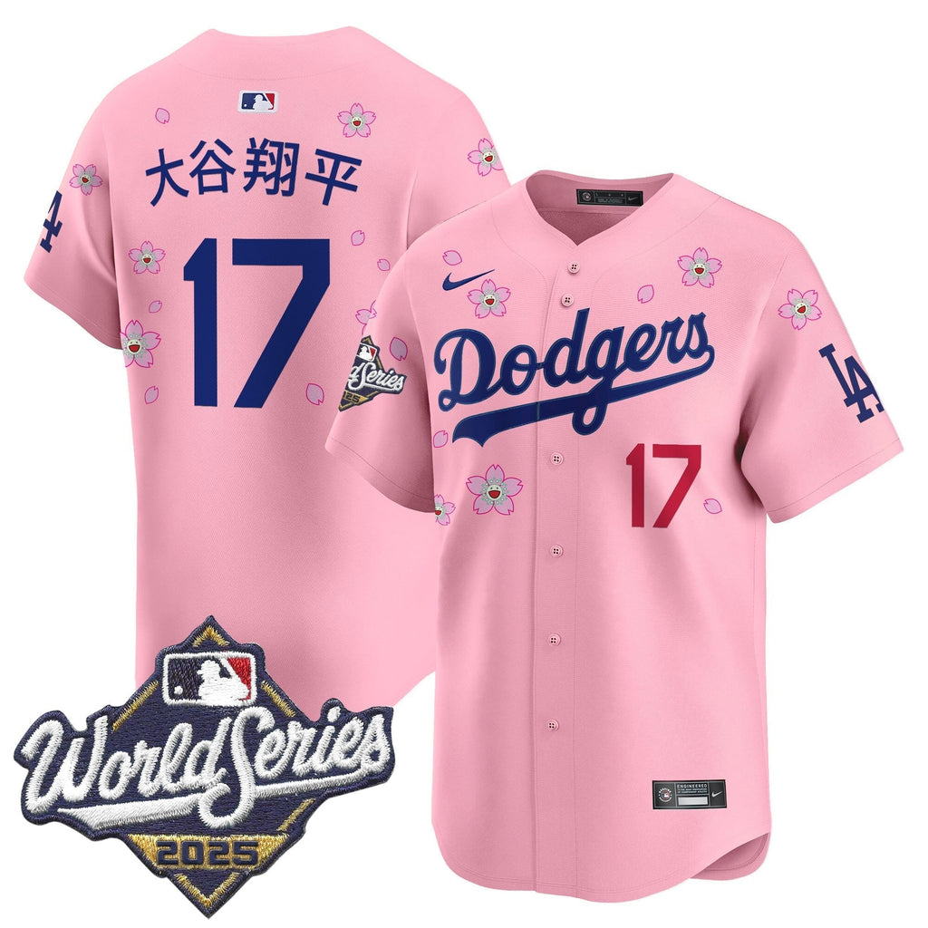Dodgers 2025 World Series x Tokyo Series Vapor Premier Limited Jersey - Stitched
