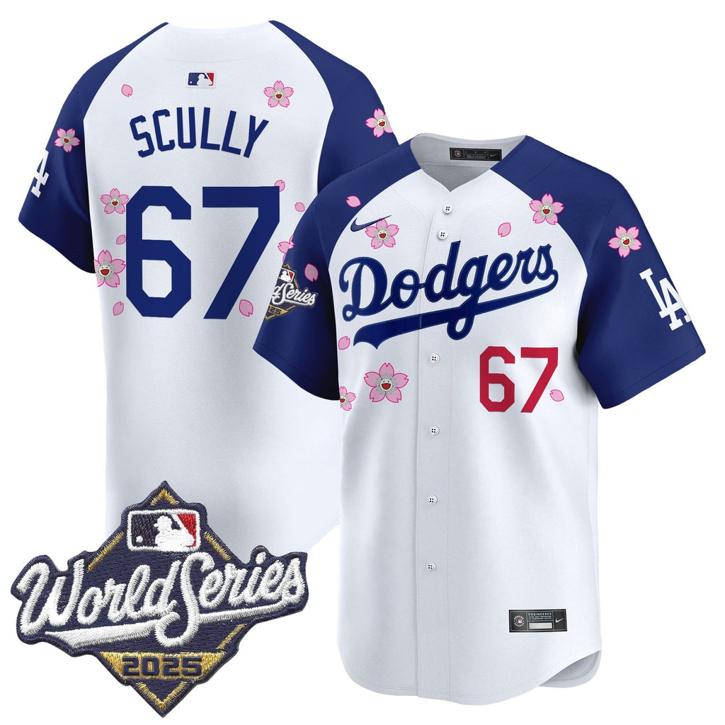 Dodgers 2025 World Series x Tokyo Series Vapor Premier Limited Jersey - Stitched