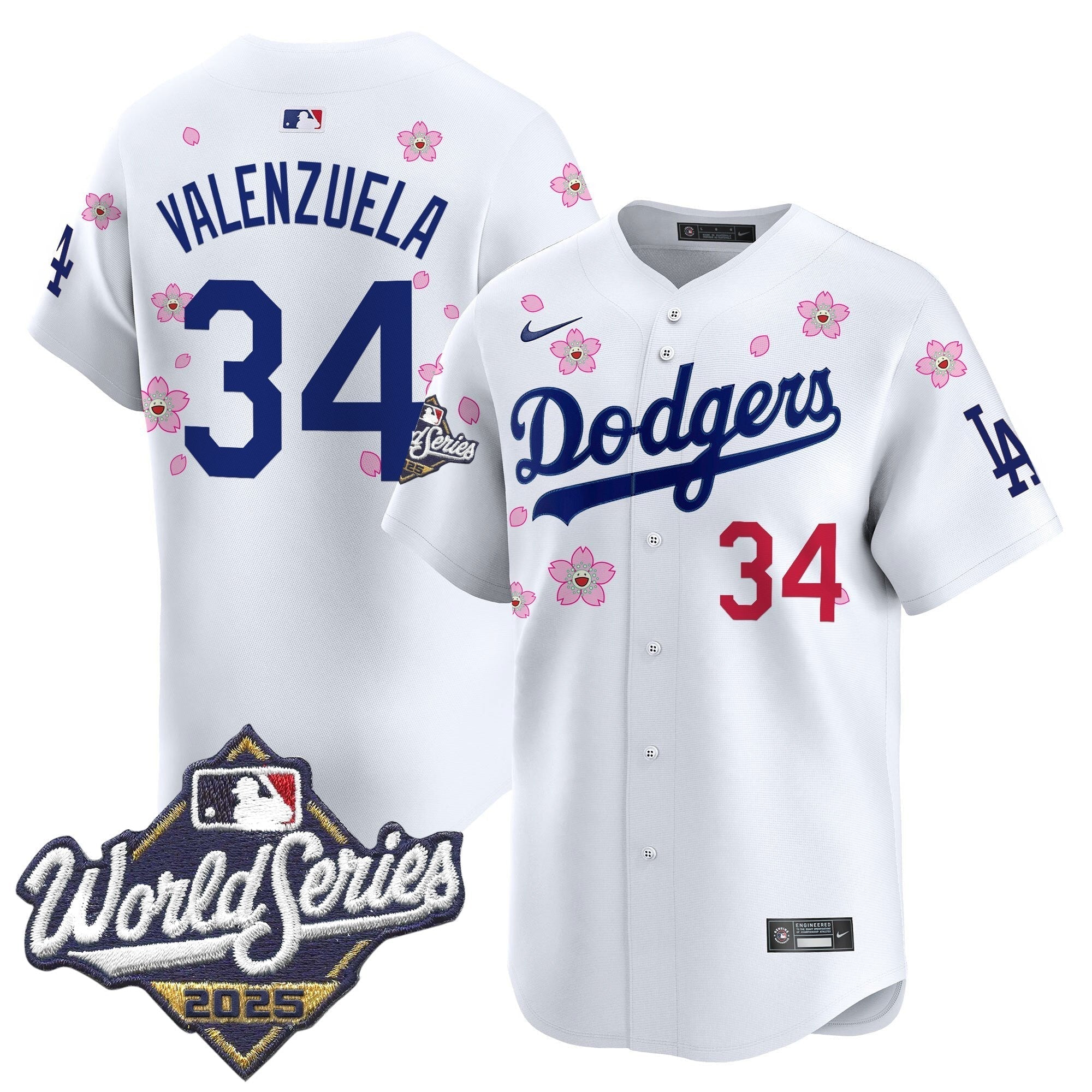 Dodgers 2025 World Series x Tokyo Series Vapor Premier Limited Jersey - Stitched