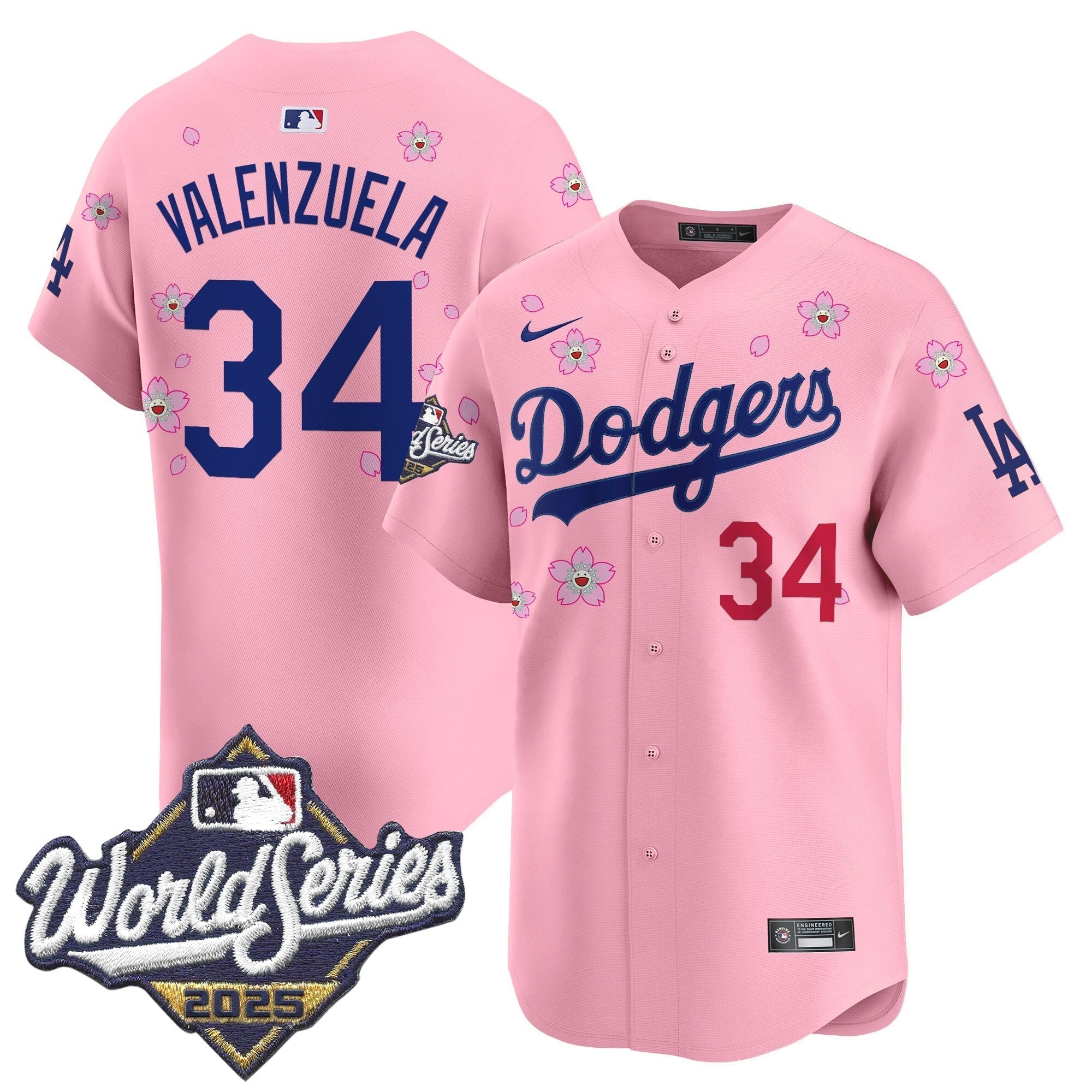 Dodgers 2025 World Series x Tokyo Series Vapor Premier Limited Jersey - Stitched