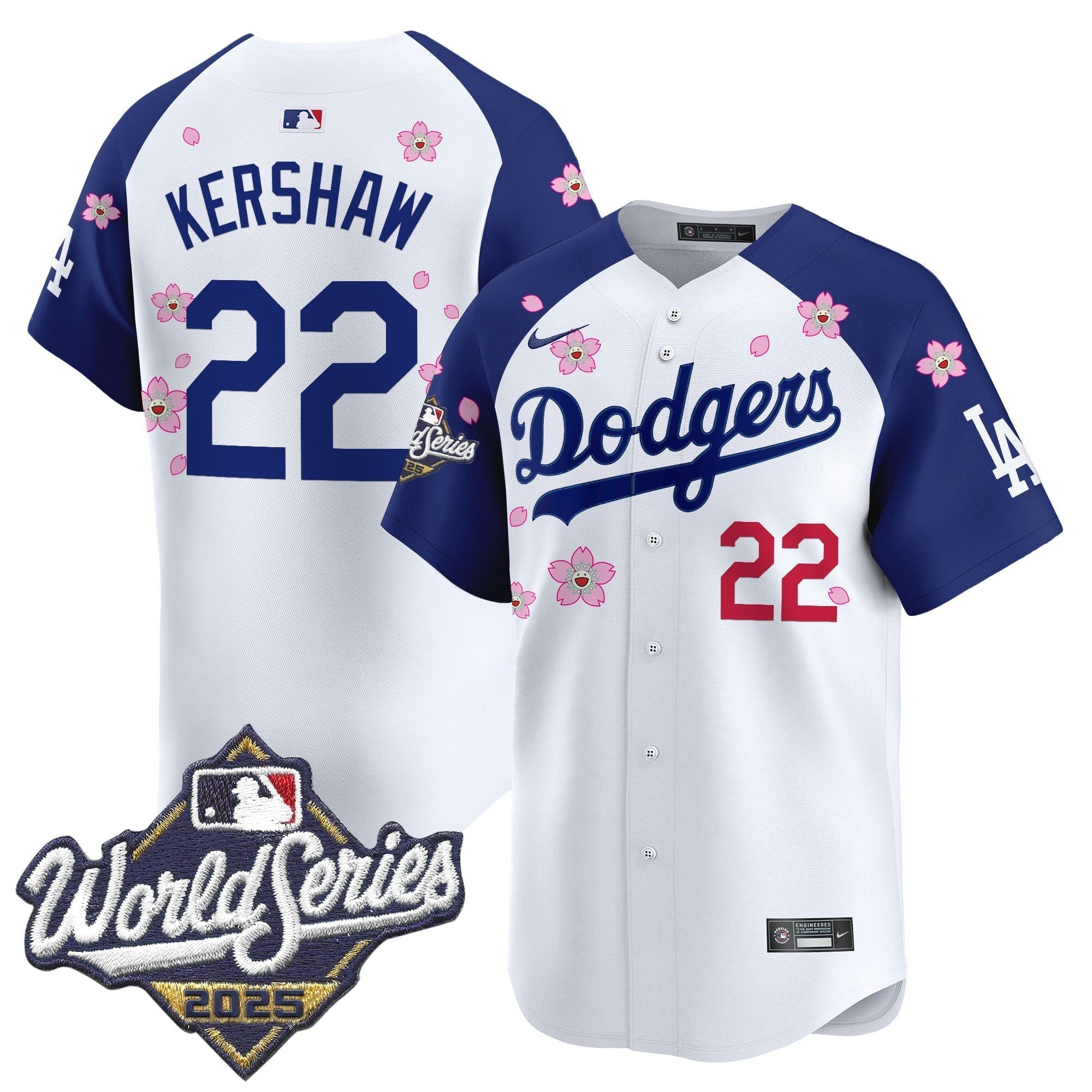 Dodgers 2025 World Series x Tokyo Series Vapor Premier Limited Jersey - Stitched