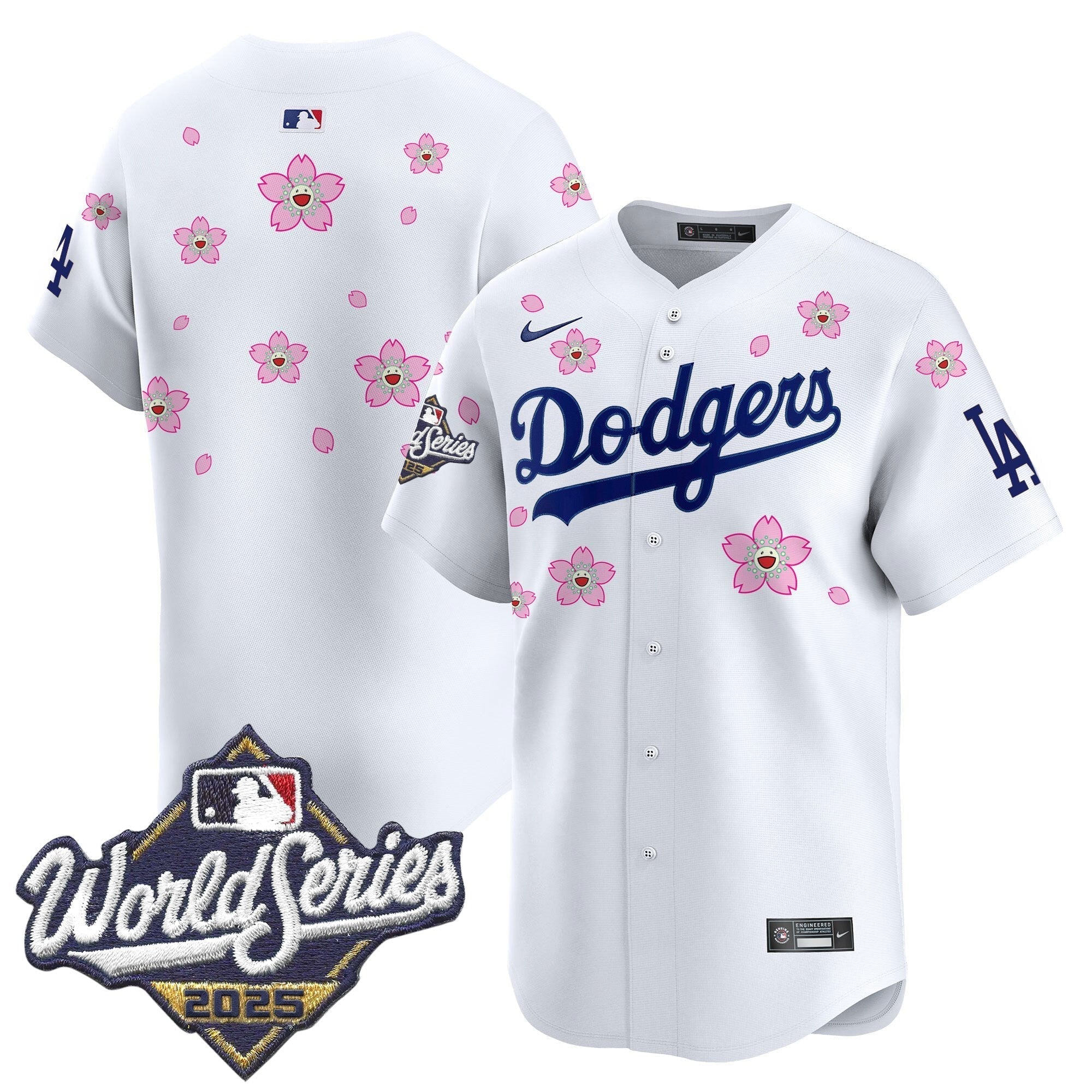 Dodgers 2025 World Series x Tokyo Series Vapor Premier Limited Jersey - Stitched
