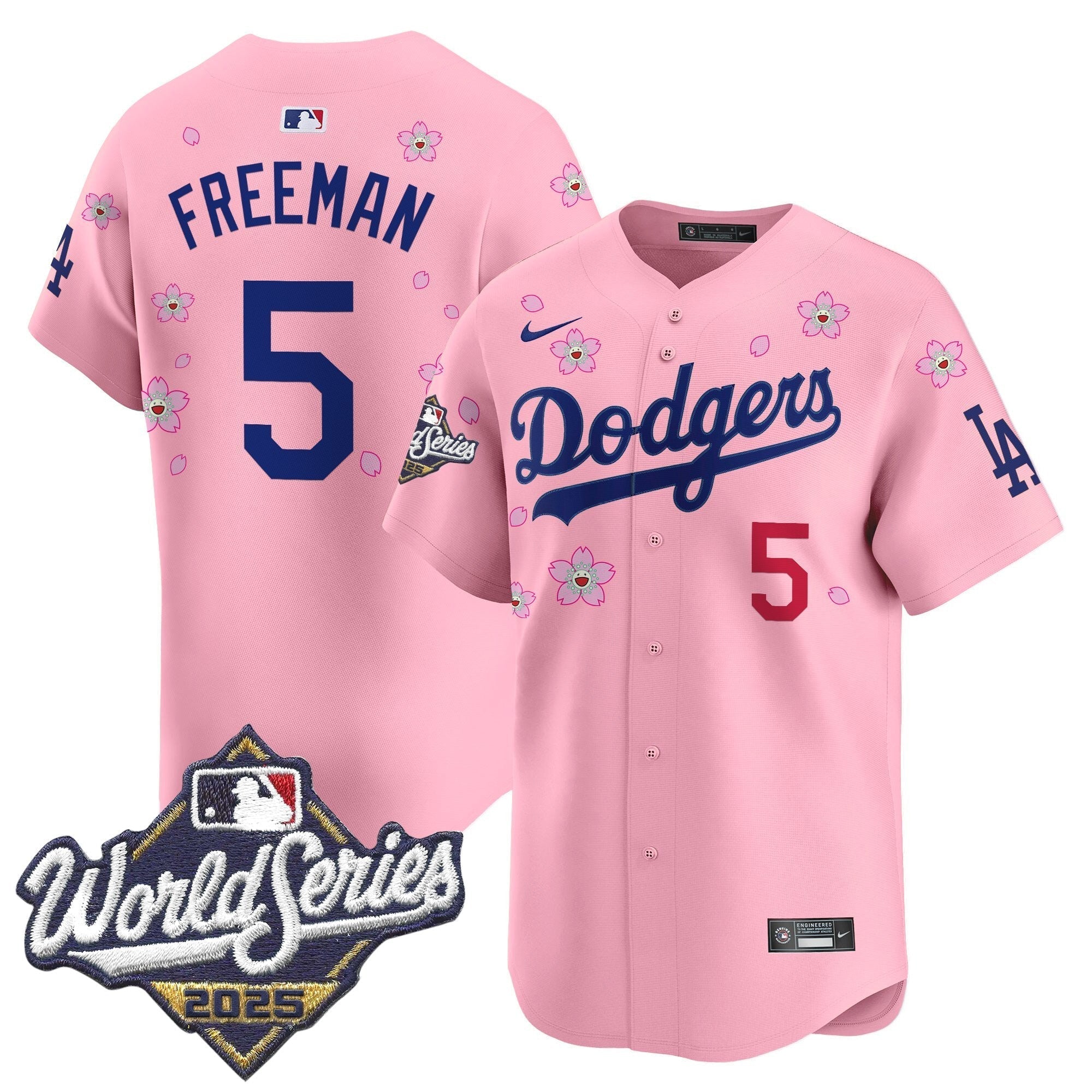 Dodgers 2025 World Series x Tokyo Series Vapor Premier Limited Jersey - Stitched