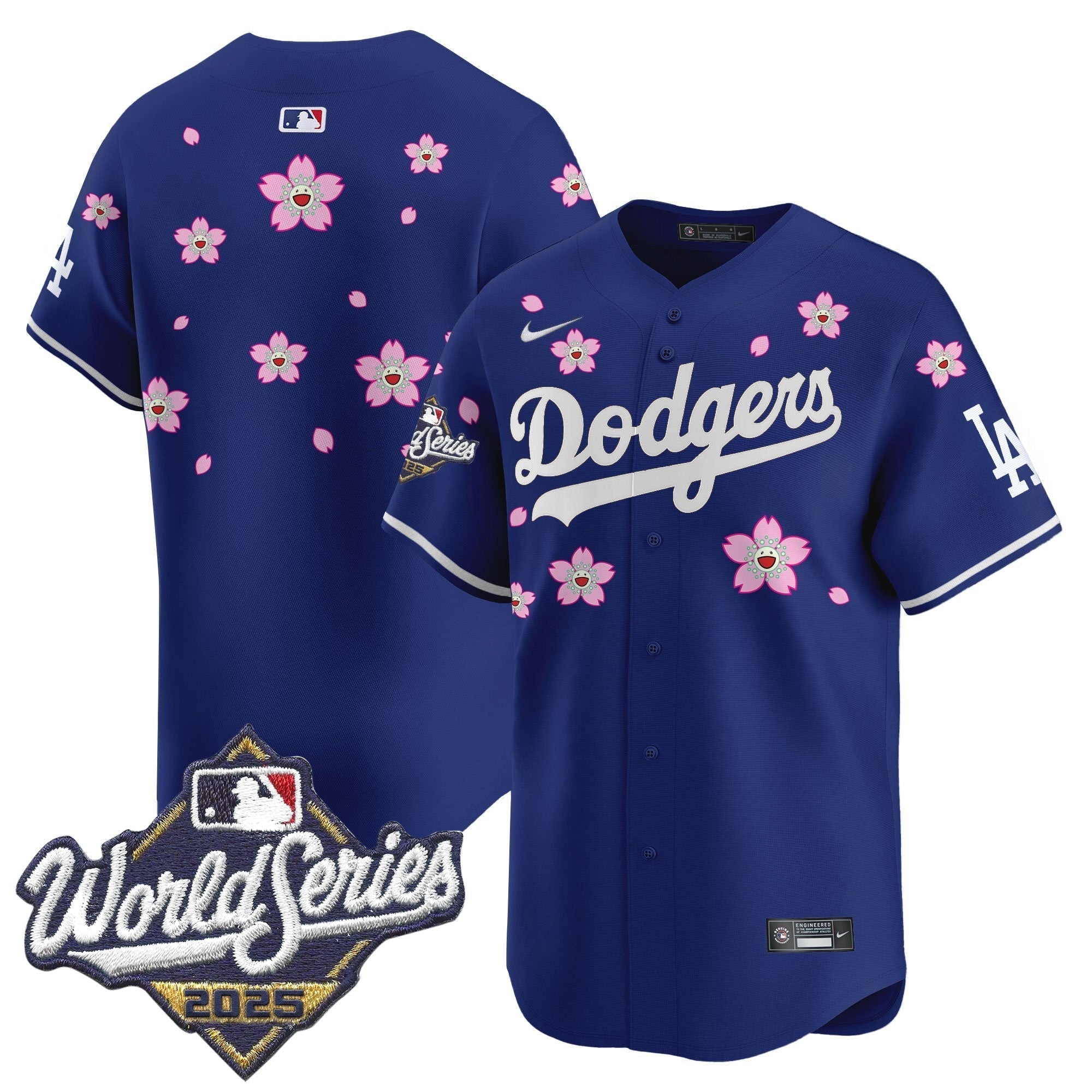 Dodgers 2025 World Series x Tokyo Series Vapor Premier Limited Jersey - Stitched