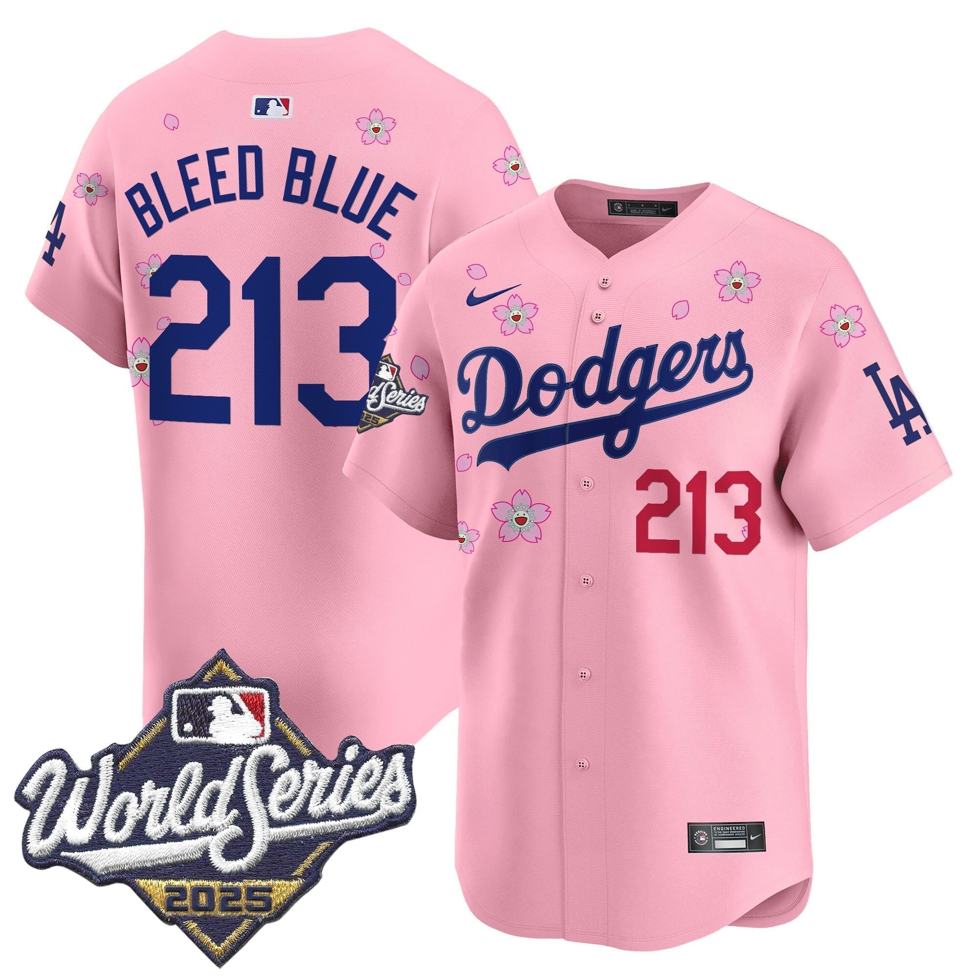 Dodgers 2025 World Series x Tokyo Series Vapor Premier Limited Jersey - Stitched