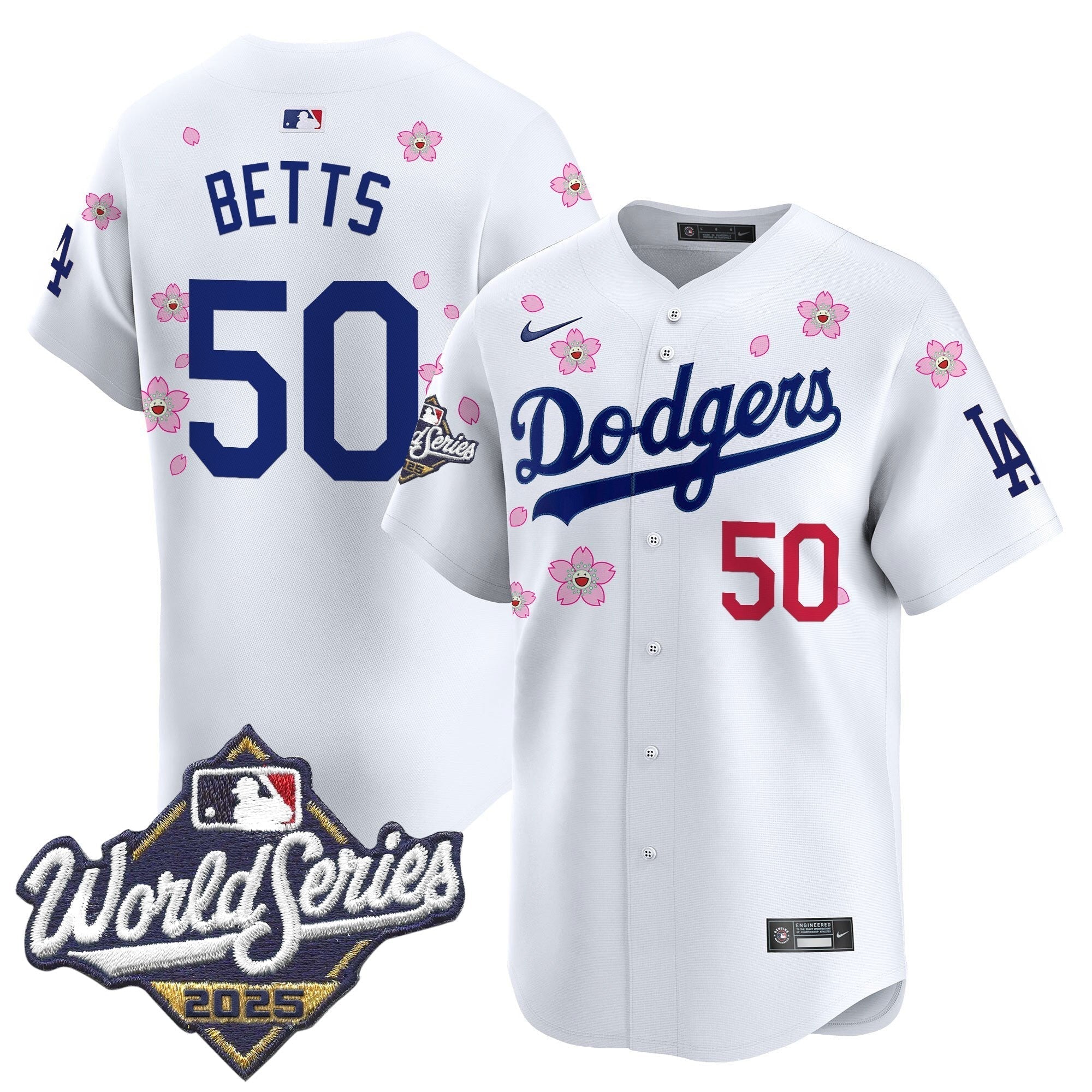 Dodgers 2025 World Series x Tokyo Series Vapor Premier Limited Jersey - Stitched