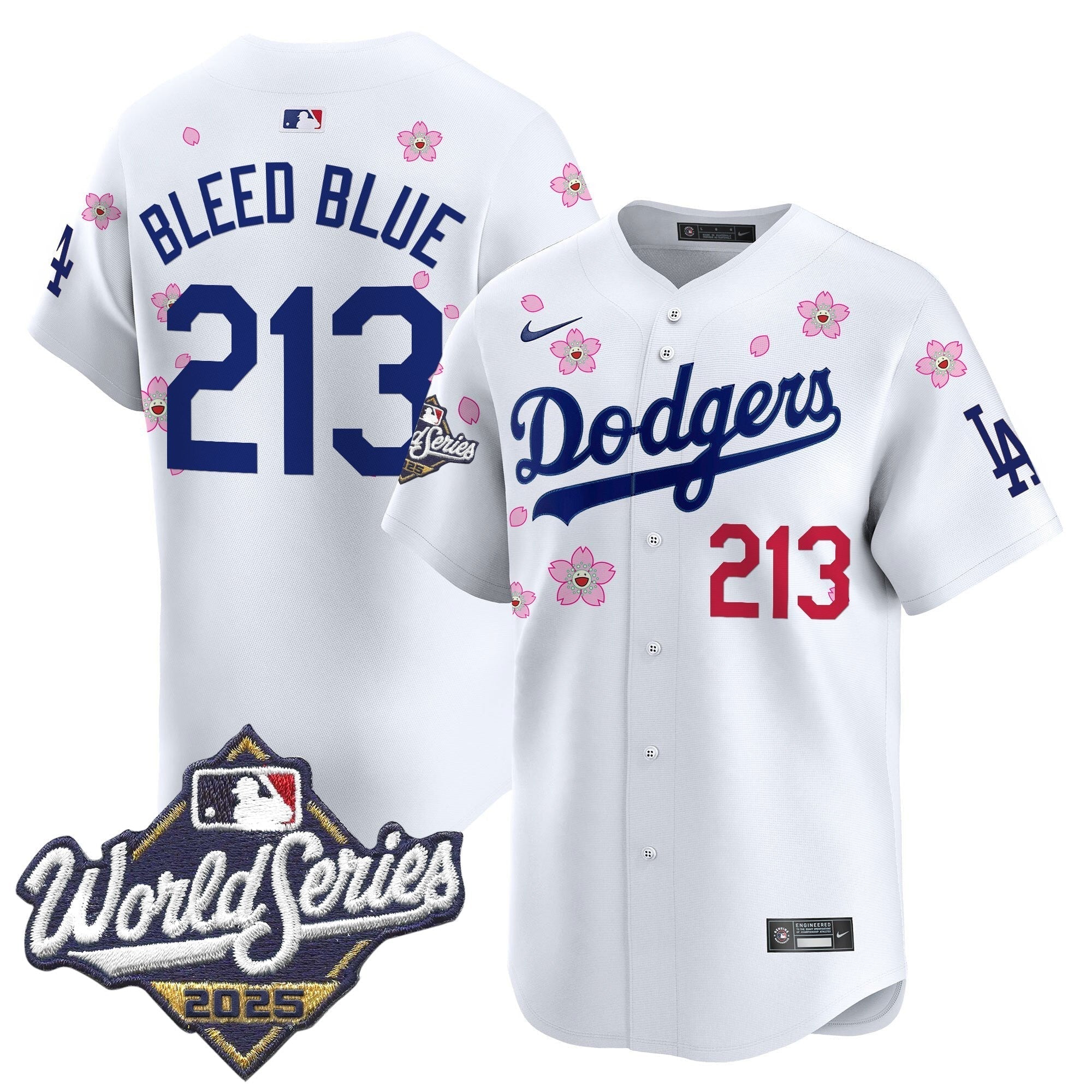 Dodgers 2025 World Series x Tokyo Series Vapor Premier Limited Jersey - Stitched
