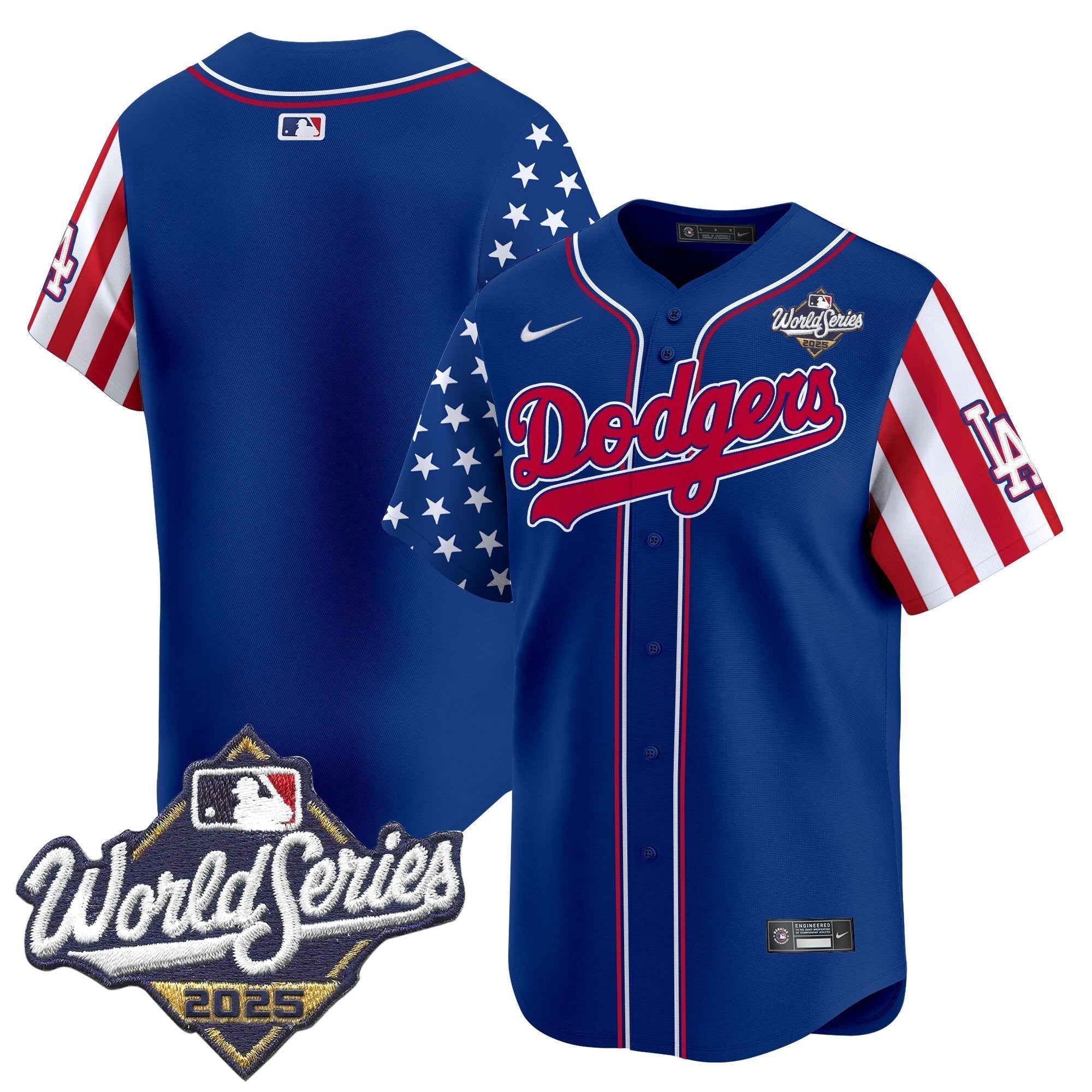 LAD 2025 World Series Vapor Premier Limited Jersey - American Style - Stitched