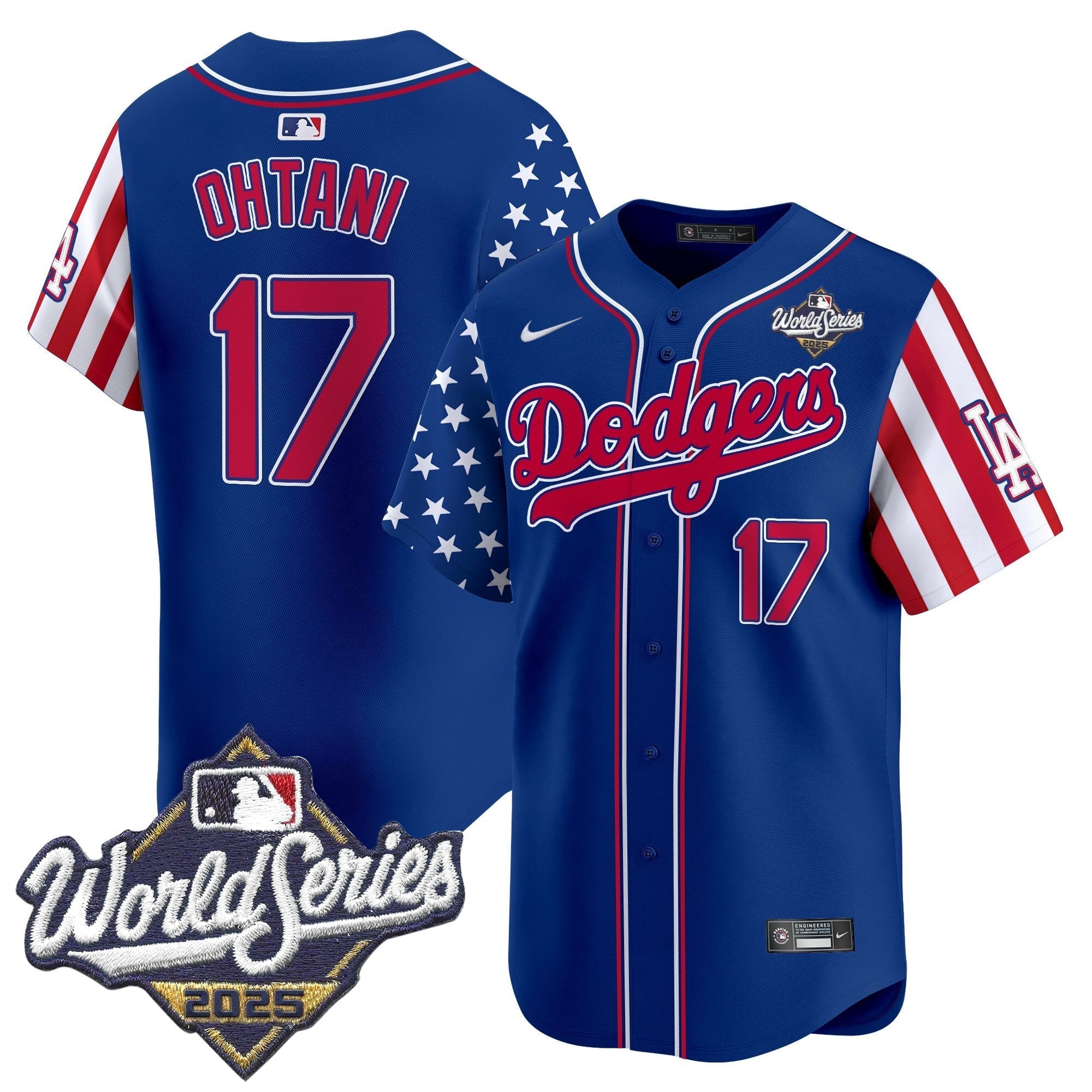 LAD 2025 World Series Vapor Premier Limited Jersey - American Style - Stitched