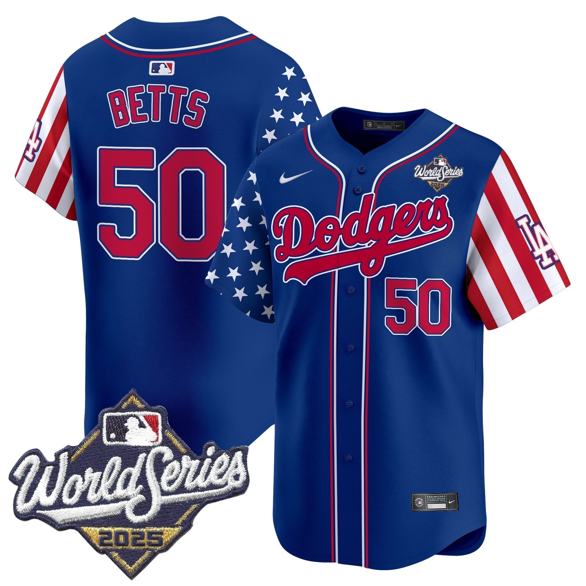 LAD 2025 World Series Vapor Premier Limited Jersey - American Style - Stitched