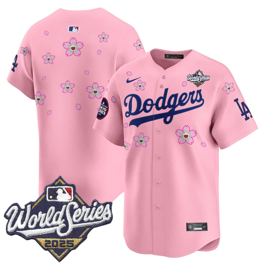 LAD 2025 World Series x Tokyo Series Vapor Premier Limited Jersey V2 - Stitched