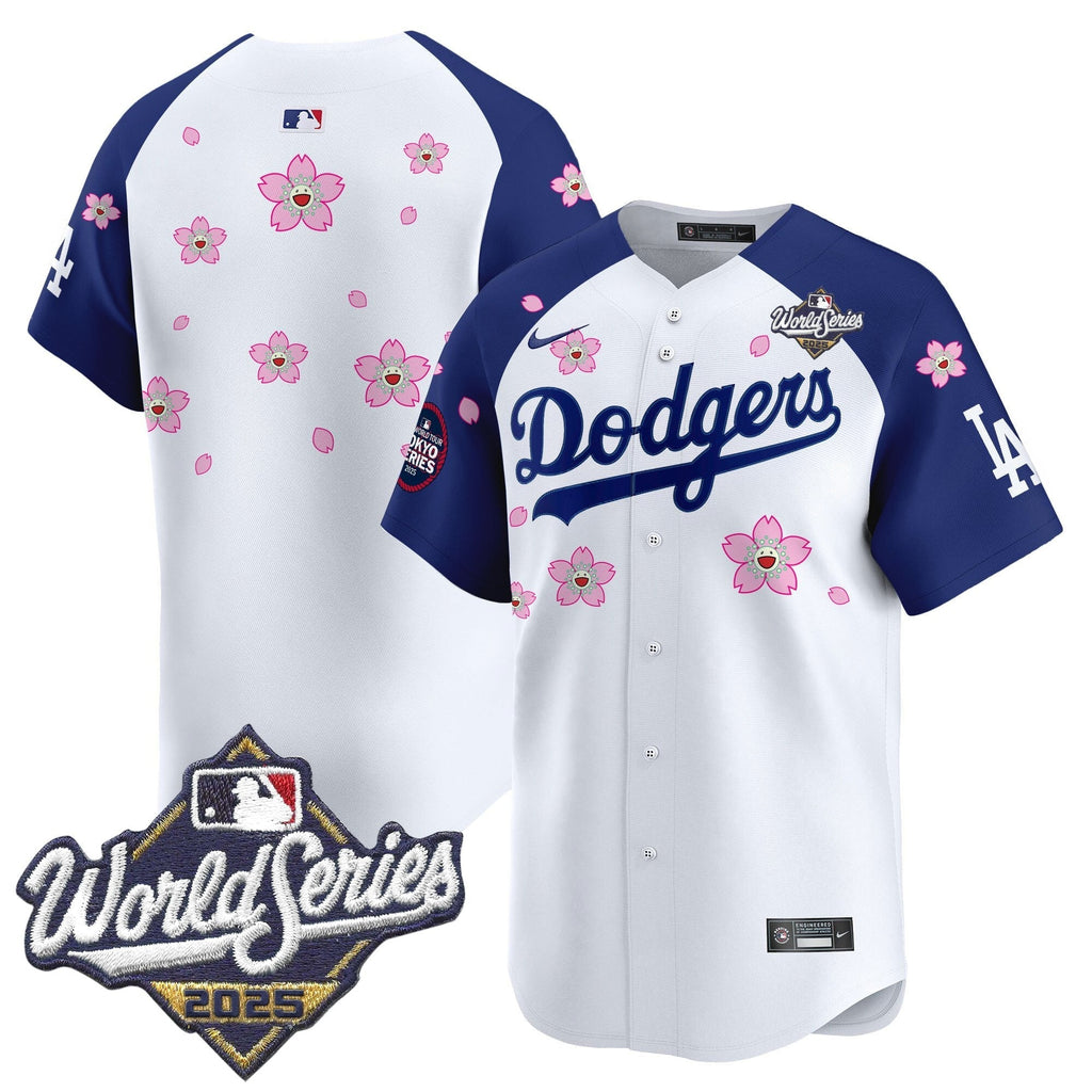 LAD 2025 World Series x Tokyo Series Vapor Premier Limited Jersey V2 - Stitched