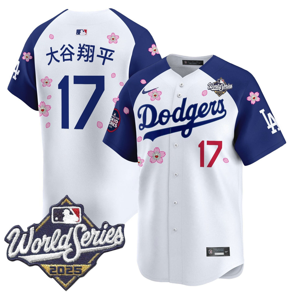 LAD 2025 World Series x Tokyo Series Vapor Premier Limited Jersey V2 - Stitched