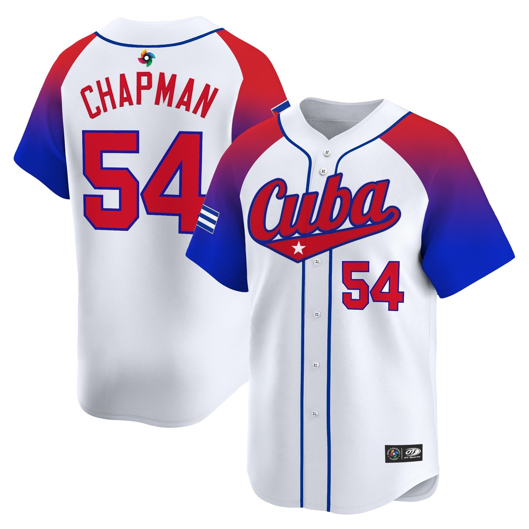 Team Cuba World Baseball Classic Vapor Premier Jersey - 2026 Roster - Stitched