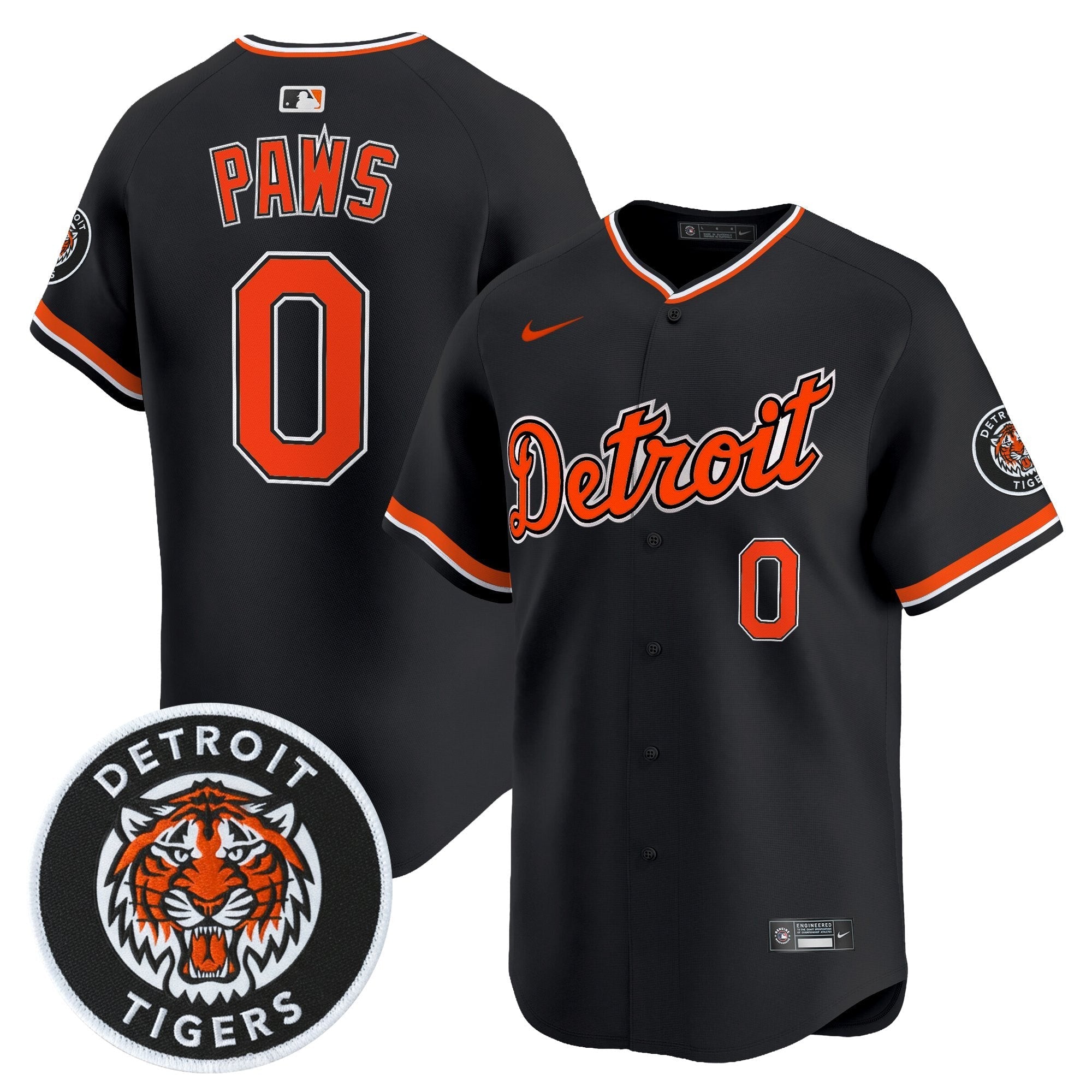 DET 2026 Alternate Vapor Premier Limited Jersey - Stitched