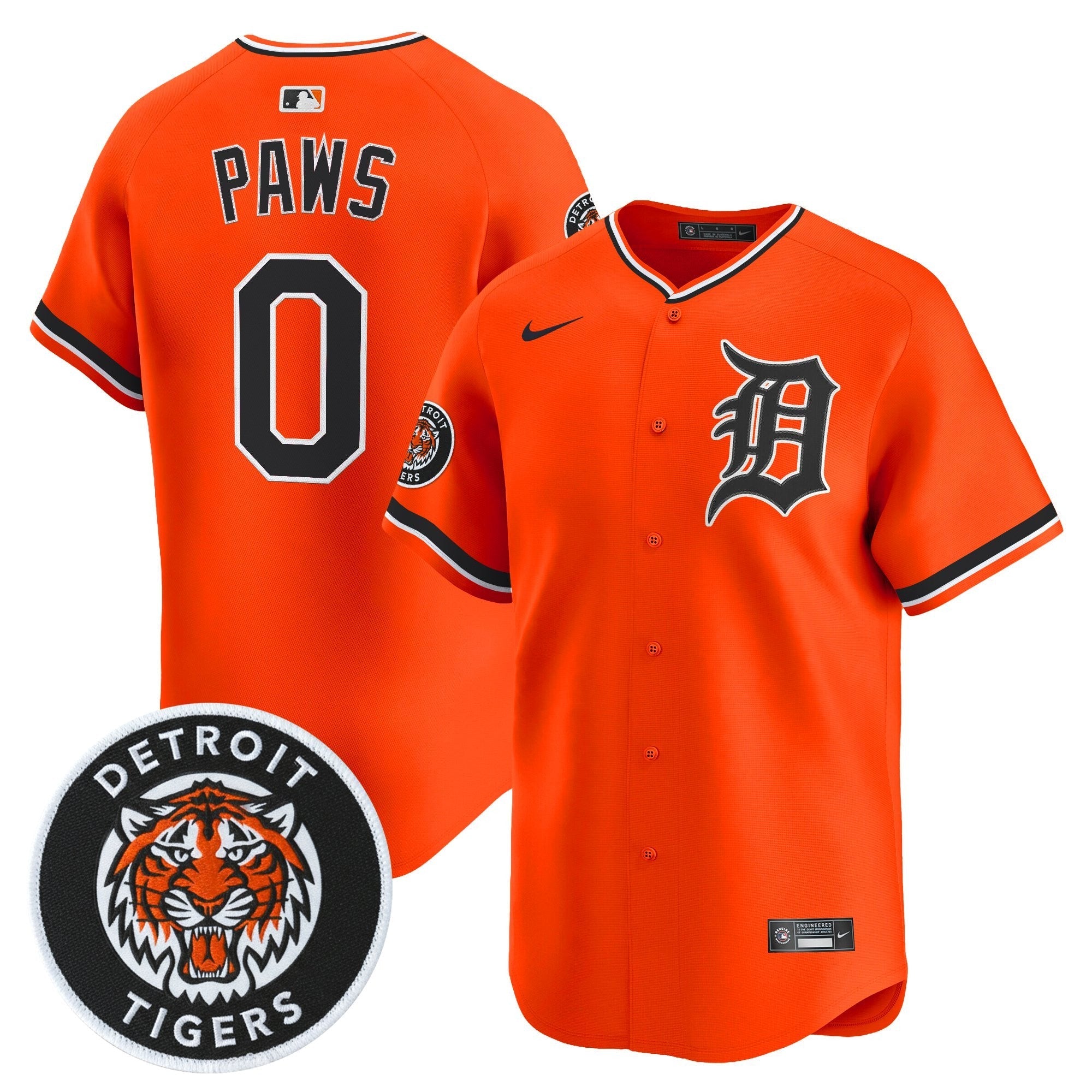DET 2026 Alternate Vapor Premier Limited Jersey - Stitched