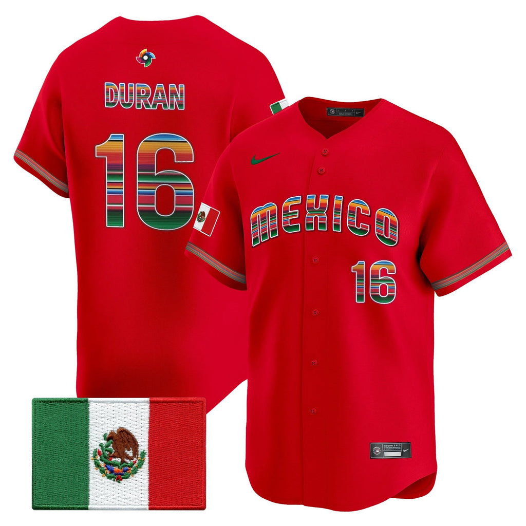 Team Mexico World Baseball Classic "Serape Edition" Vapor Premier Jersey - 2026 Roster - Stitched