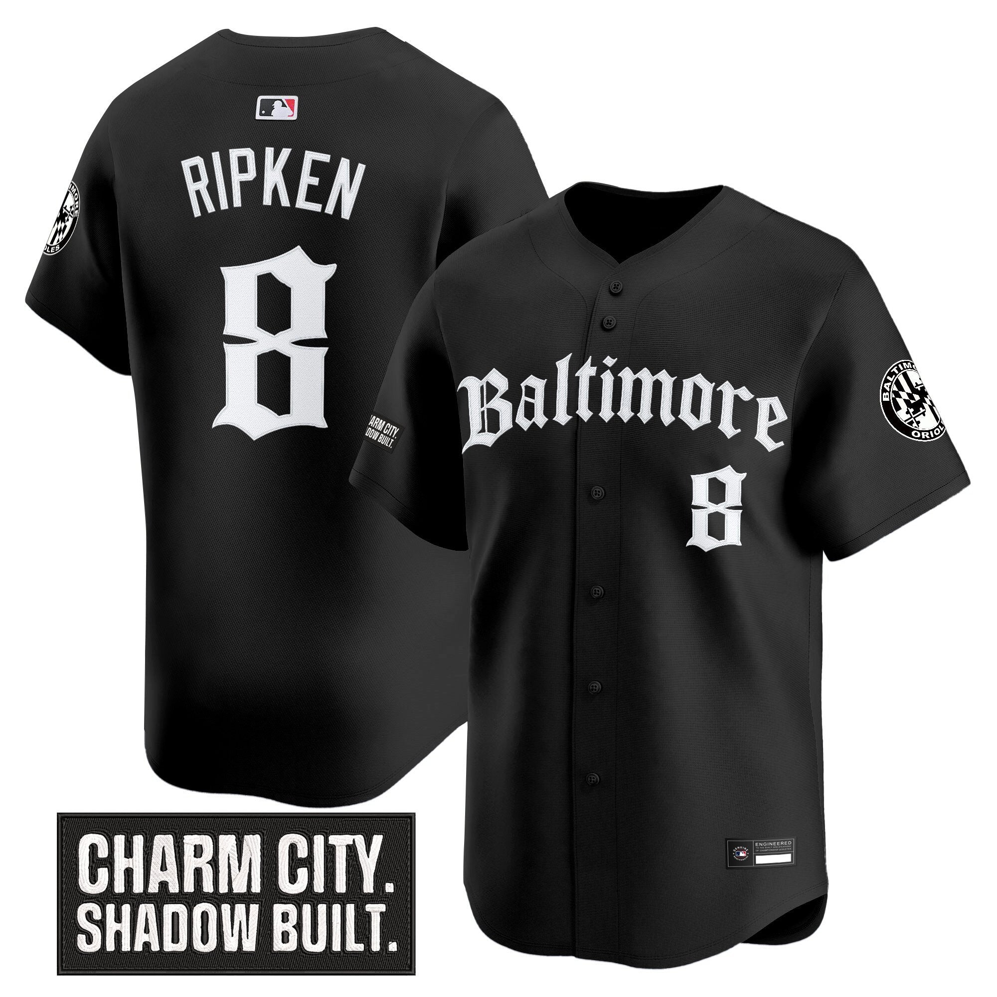 BAL 'Gothic Harbor Edition' Vapor Premier Limited Jersey - Stitched