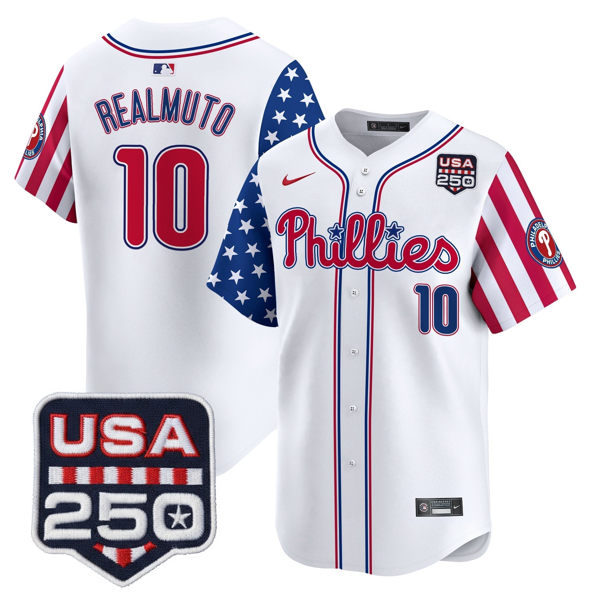 PHI America250 Edition Vapor Premier Limited Jersey - Stitched (2)