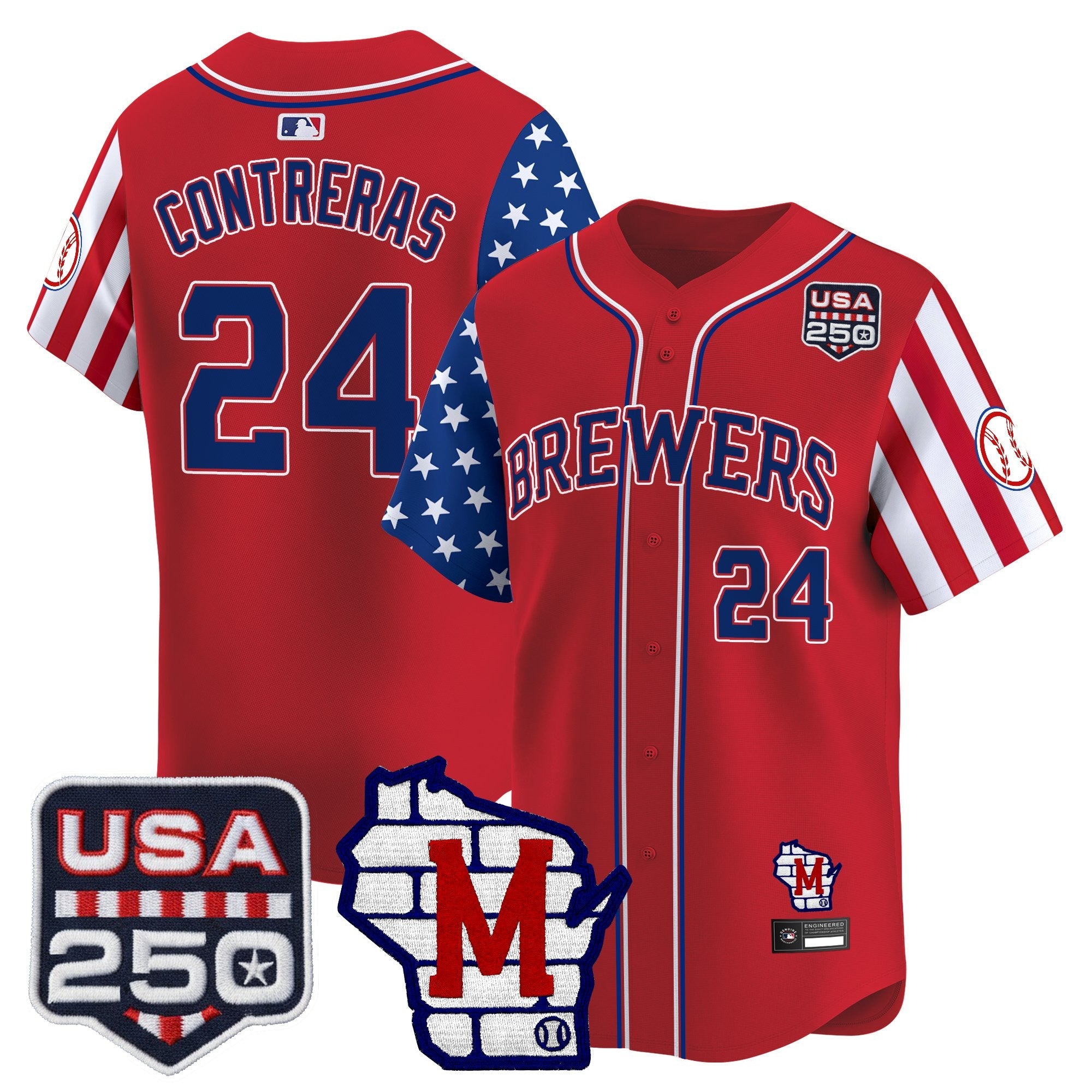 MIL "America250 Edition" Vapor Premier Limited Jersey - Stitched