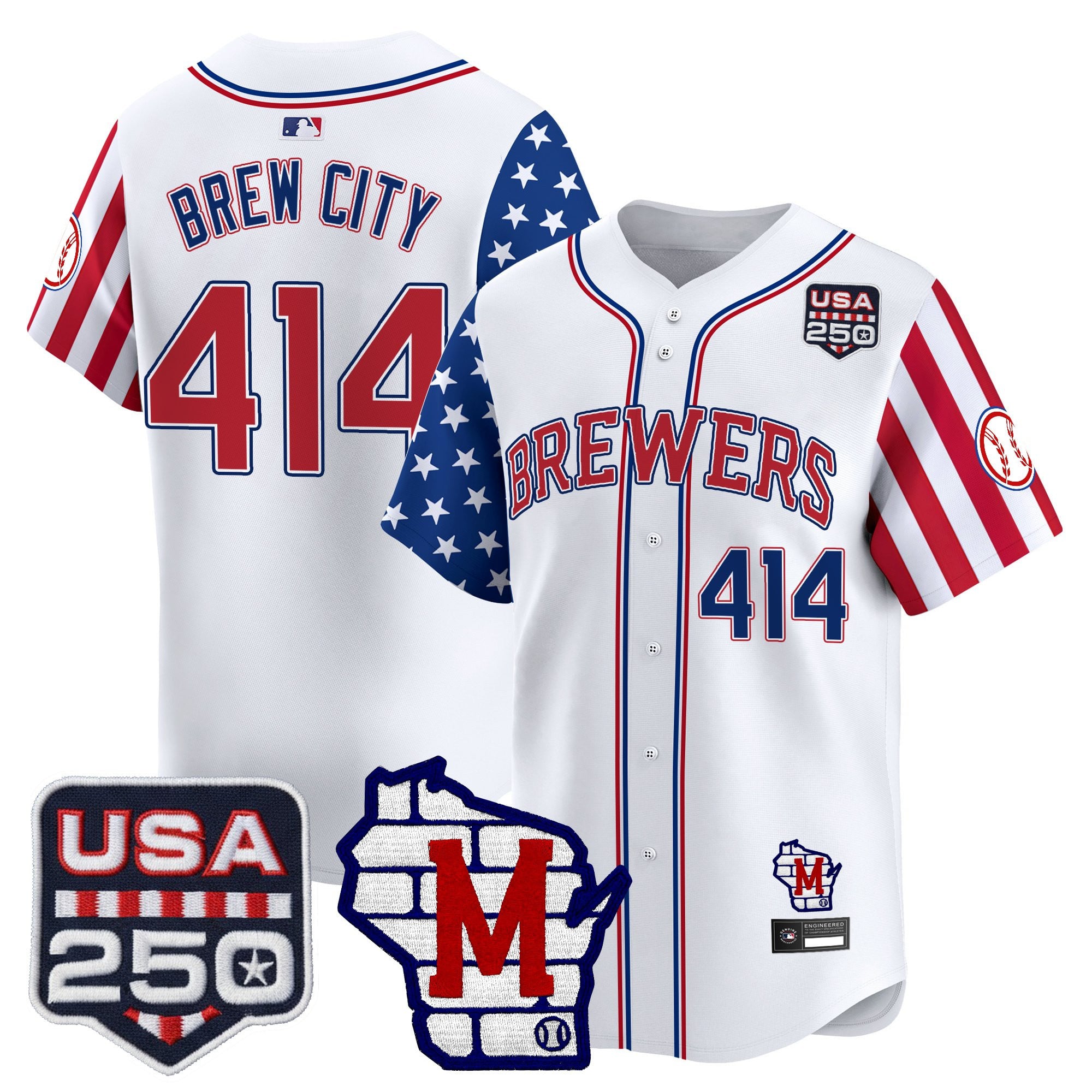 MIL "America250 Edition" Vapor Premier Limited Jersey - Stitched