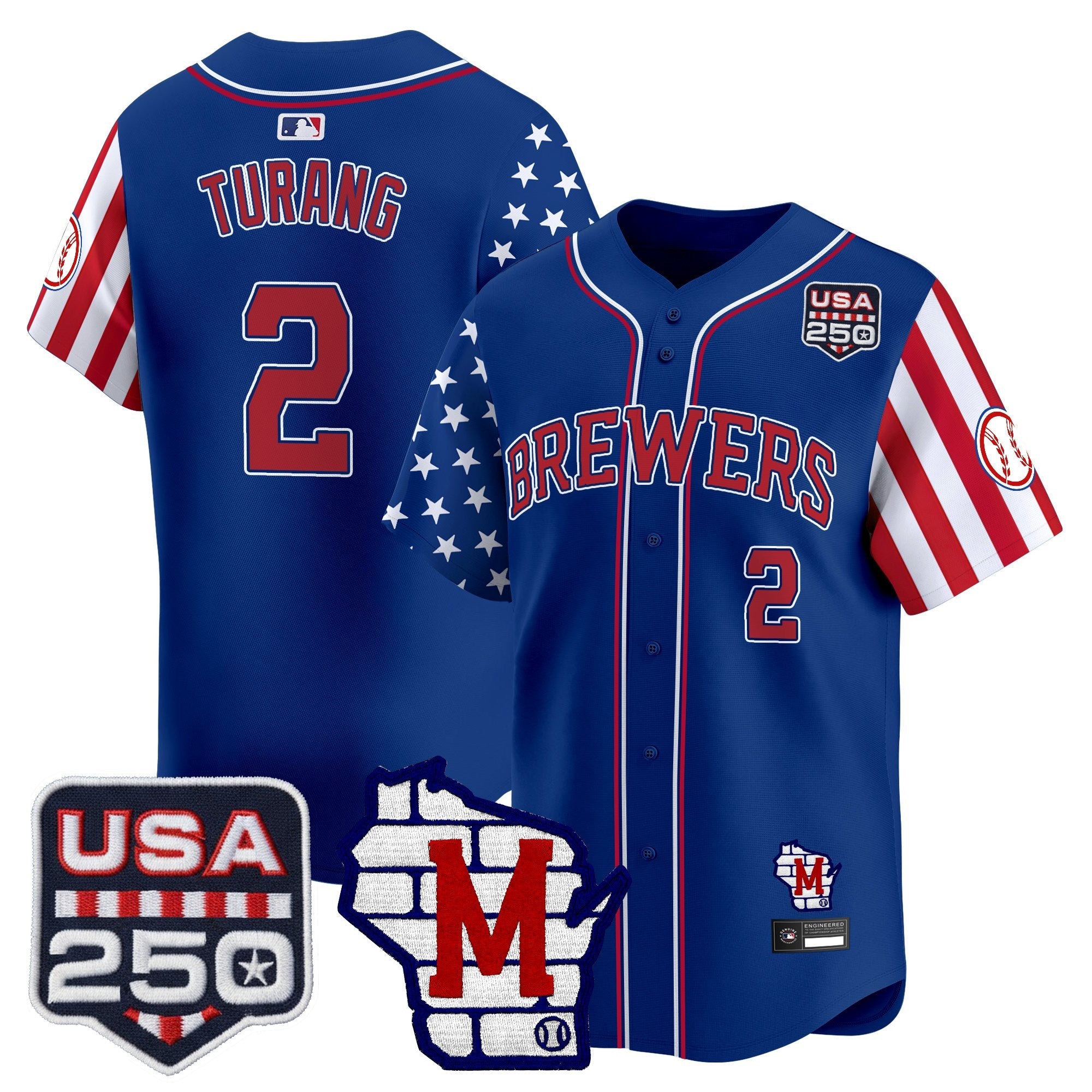 MIL "America250 Edition" Vapor Premier Limited Jersey - Stitched