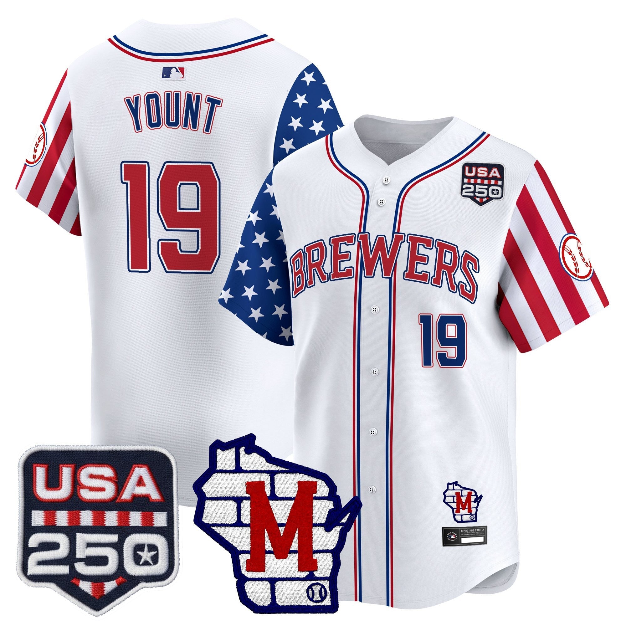 MIL "America250 Edition" Vapor Premier Limited Jersey - Stitched