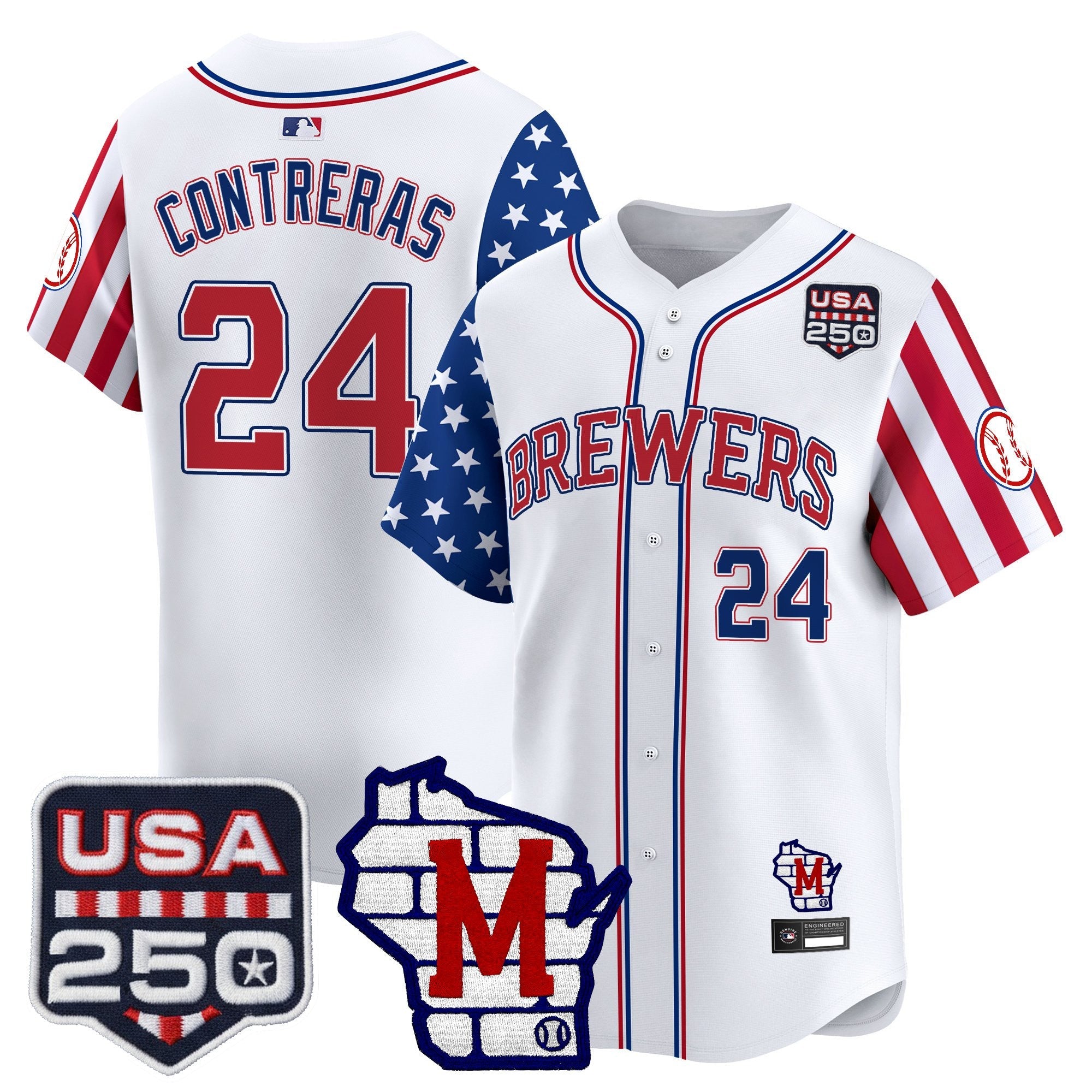 MIL "America250 Edition" Vapor Premier Limited Jersey - Stitched