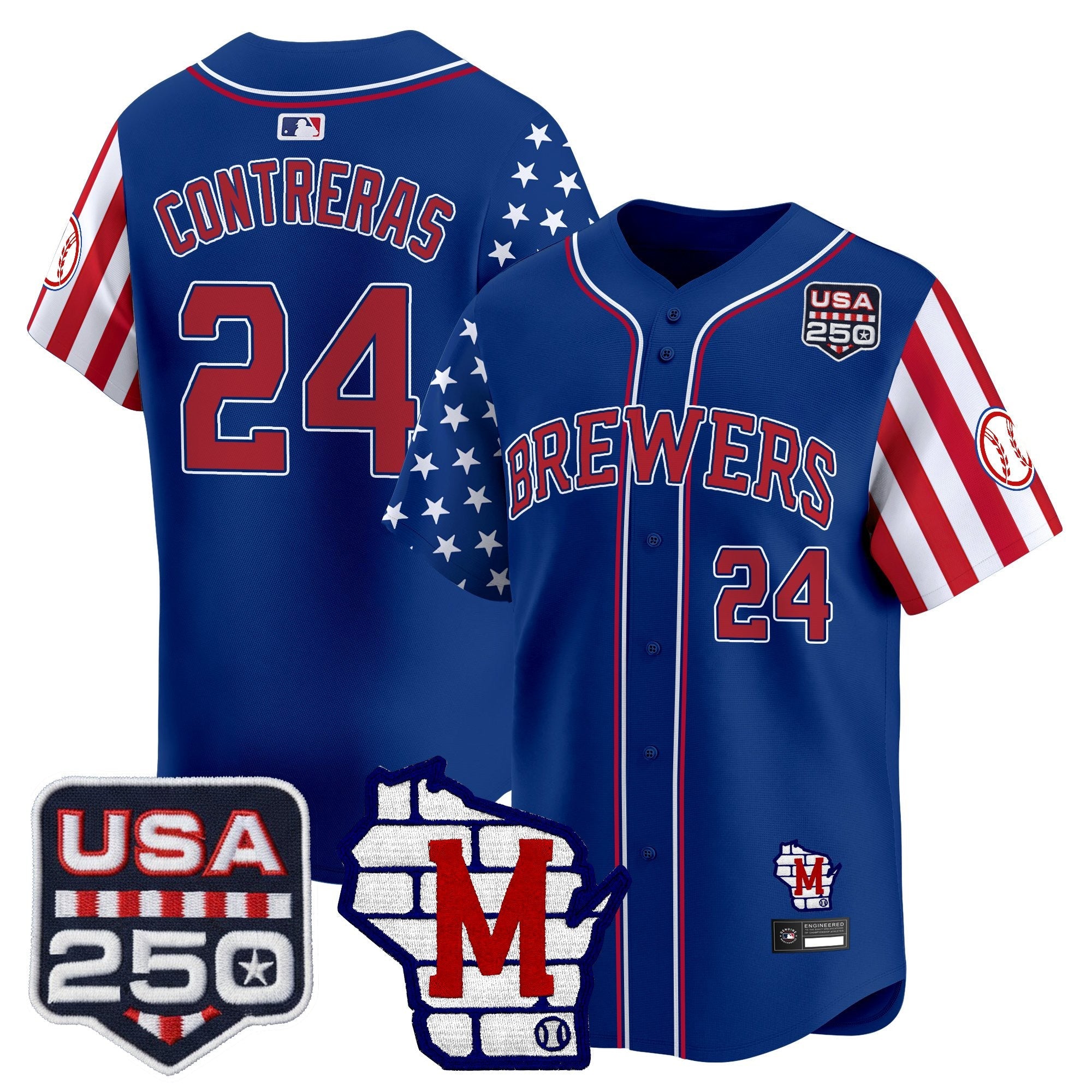 MIL "America250 Edition" Vapor Premier Limited Jersey - Stitched