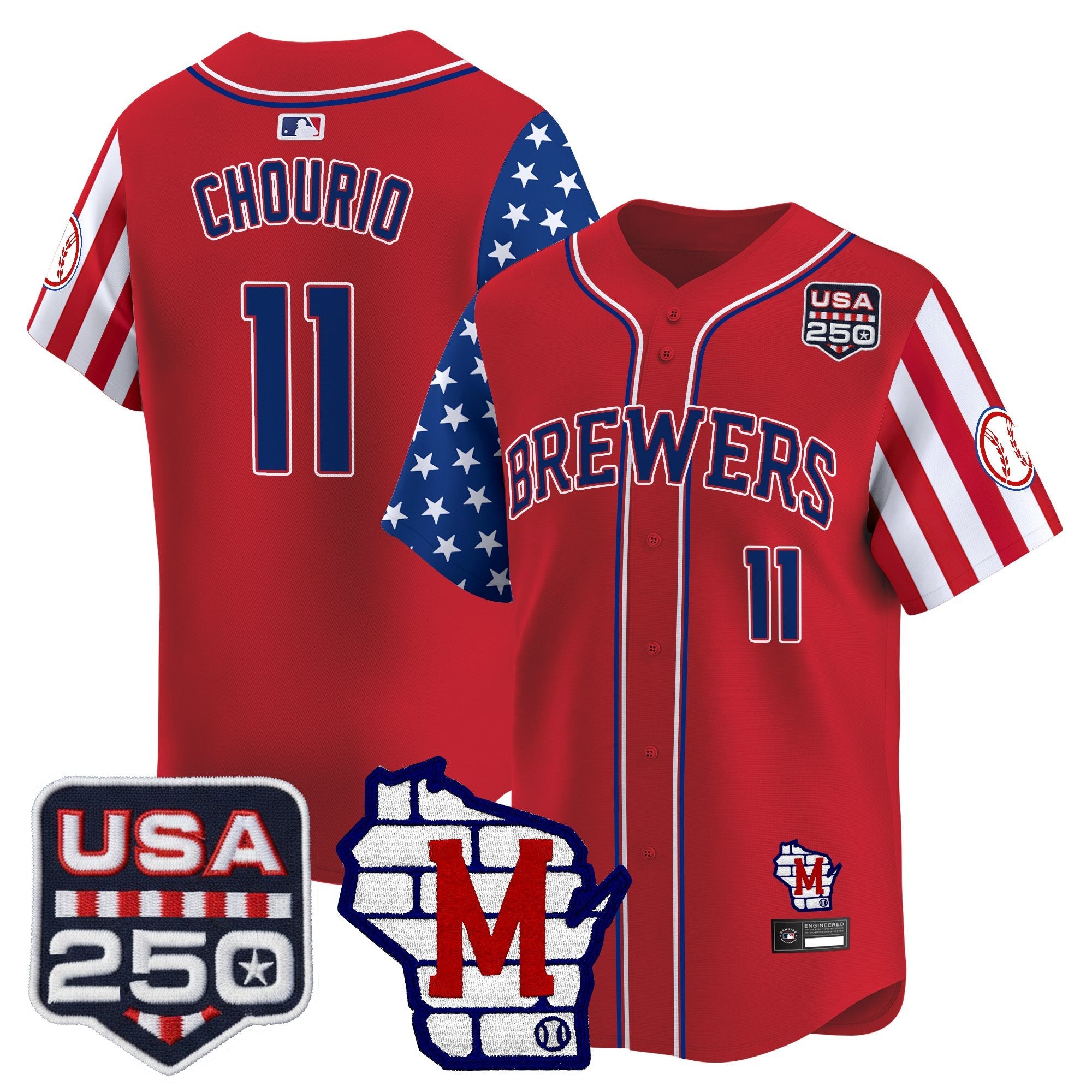 MIL "America250 Edition" Vapor Premier Limited Jersey - Stitched
