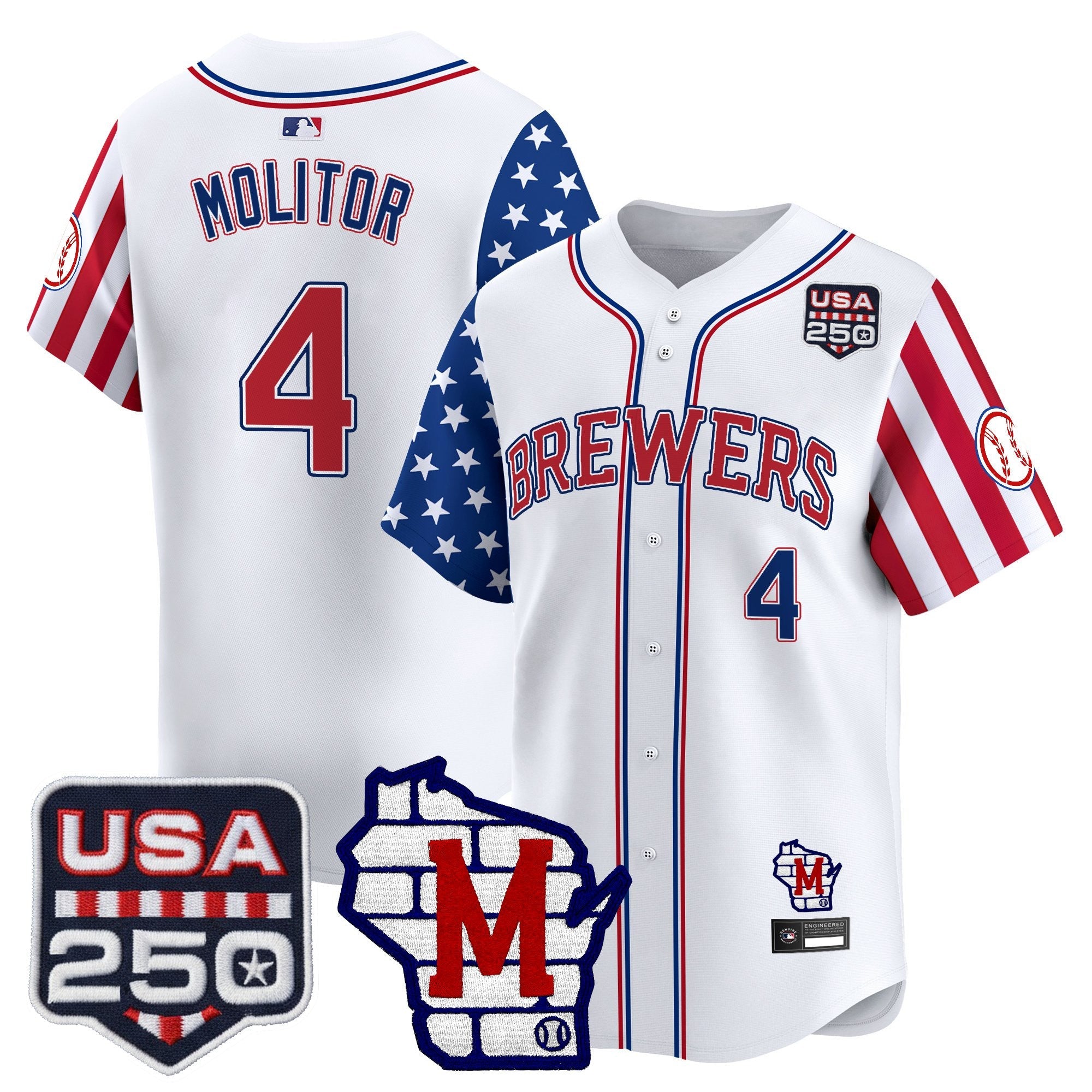 MIL "America250 Edition" Vapor Premier Limited Jersey - Stitched