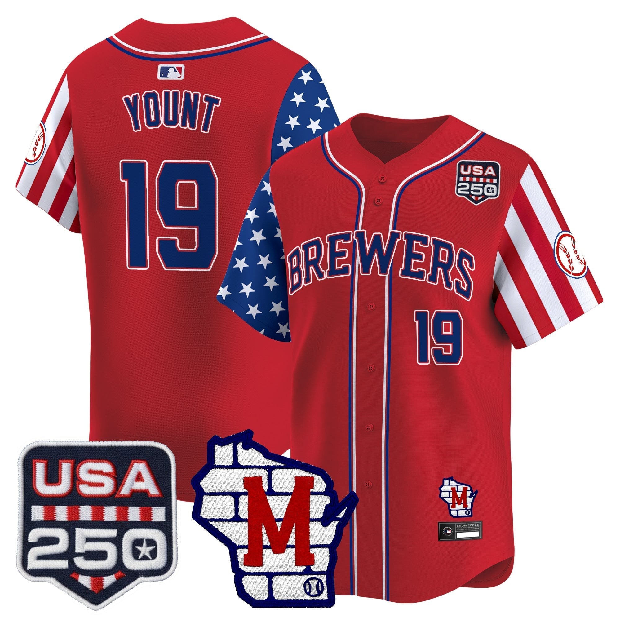 MIL "America250 Edition" Vapor Premier Limited Jersey - Stitched