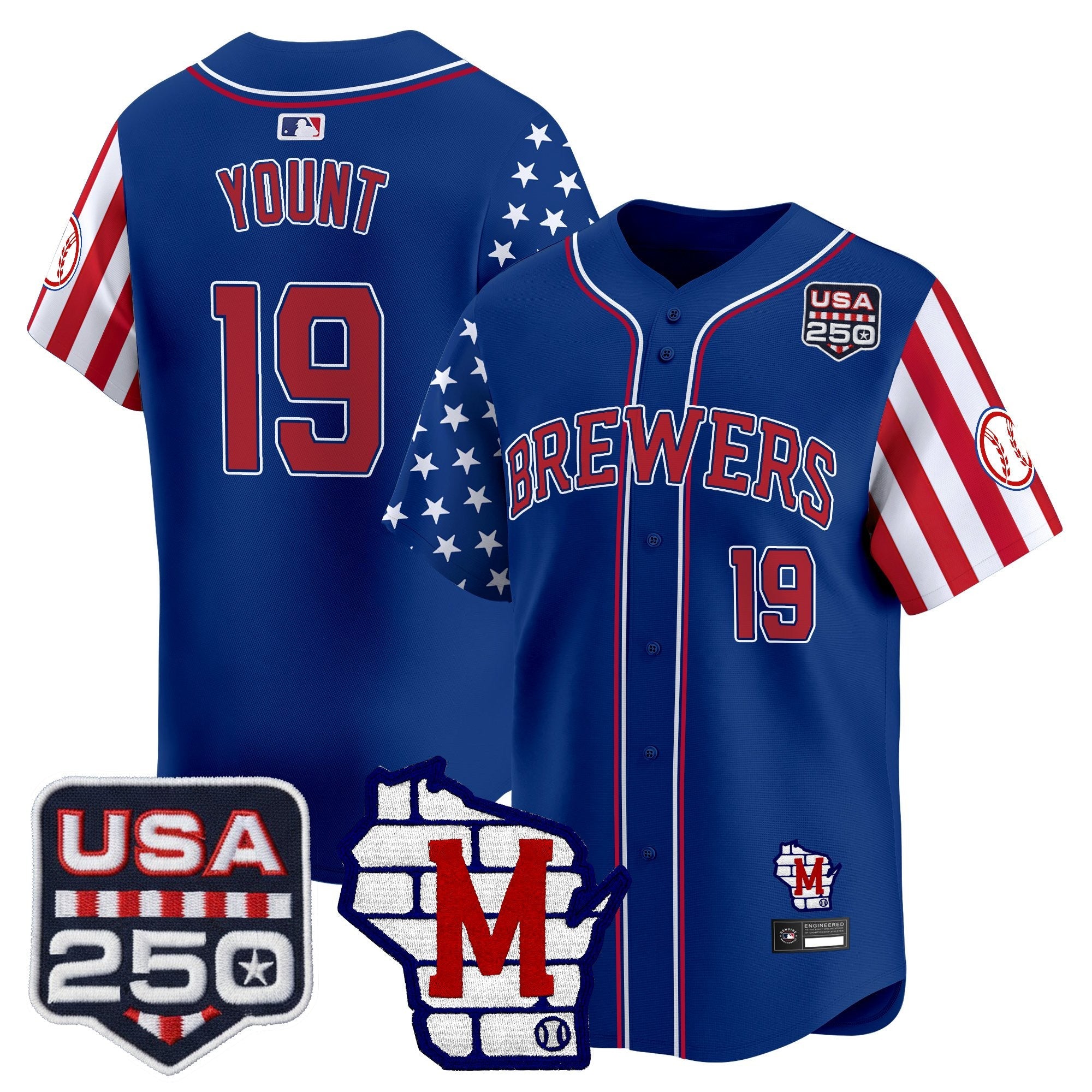 MIL "America250 Edition" Vapor Premier Limited Jersey - Stitched