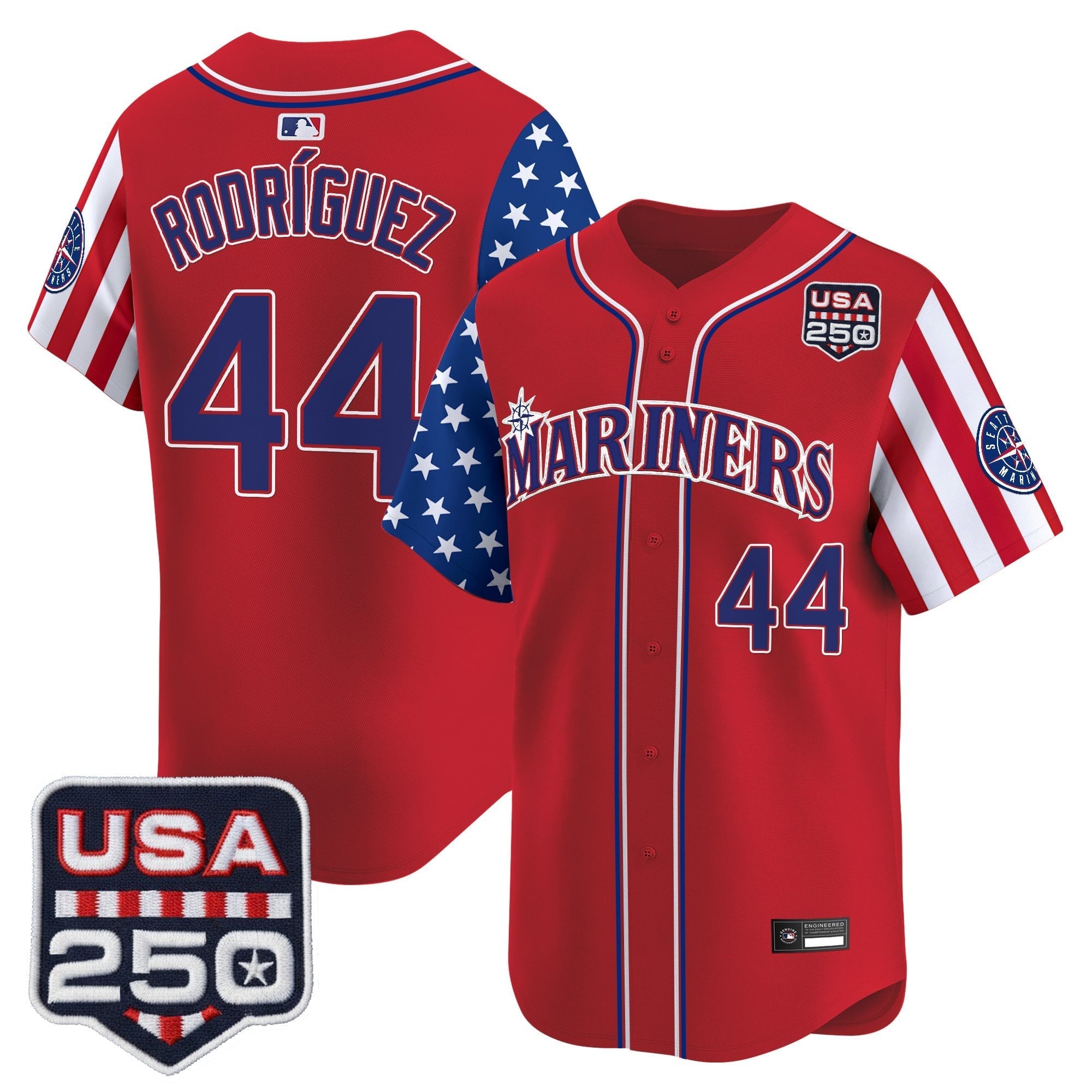 SEA "America250 Edition" Vapor Premier Limited Jersey - Stitched