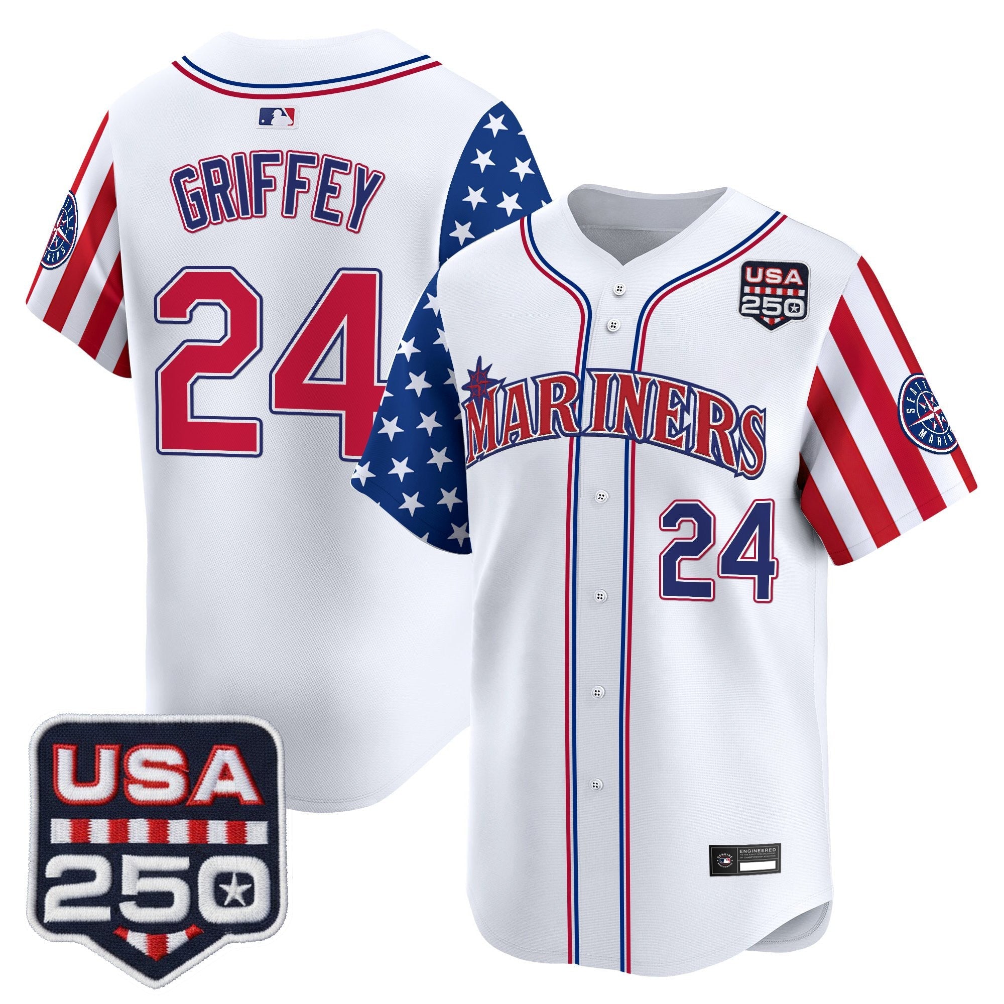 SEA "America250 Edition" Vapor Premier Limited Jersey - Stitched