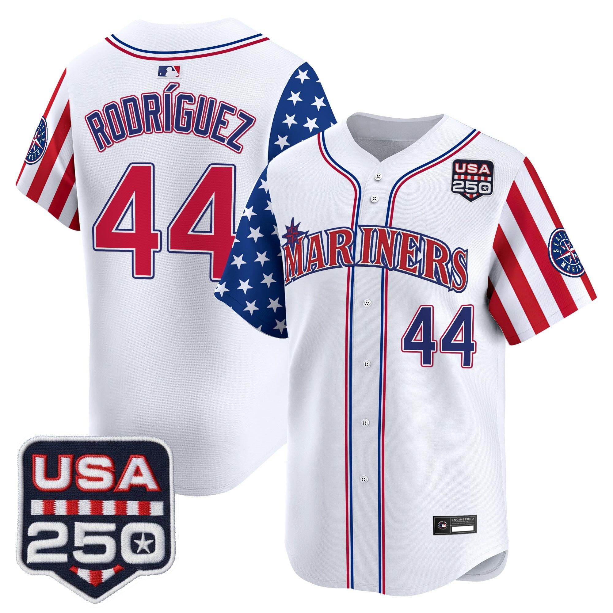SEA "America250 Edition" Vapor Premier Limited Jersey - Stitched