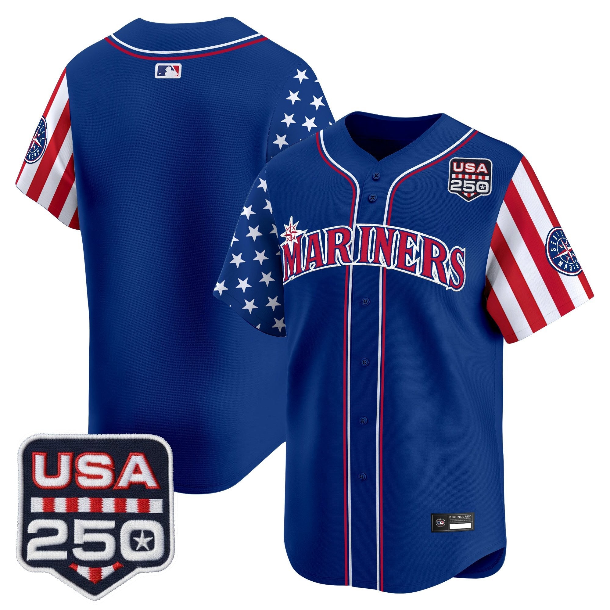 SEA "America250 Edition" Vapor Premier Limited Jersey - Stitched