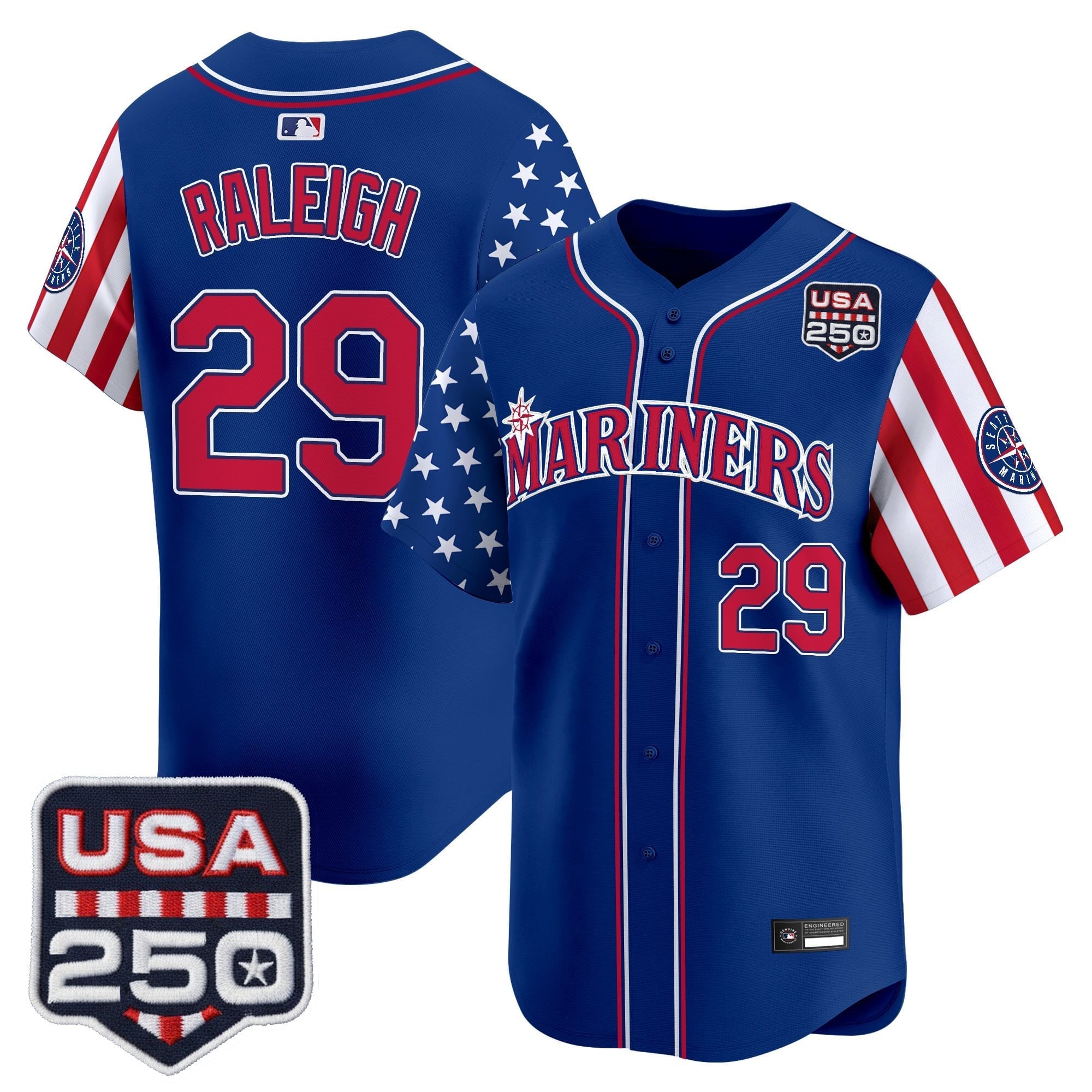 SEA "America250 Edition" Vapor Premier Limited Jersey - Stitched