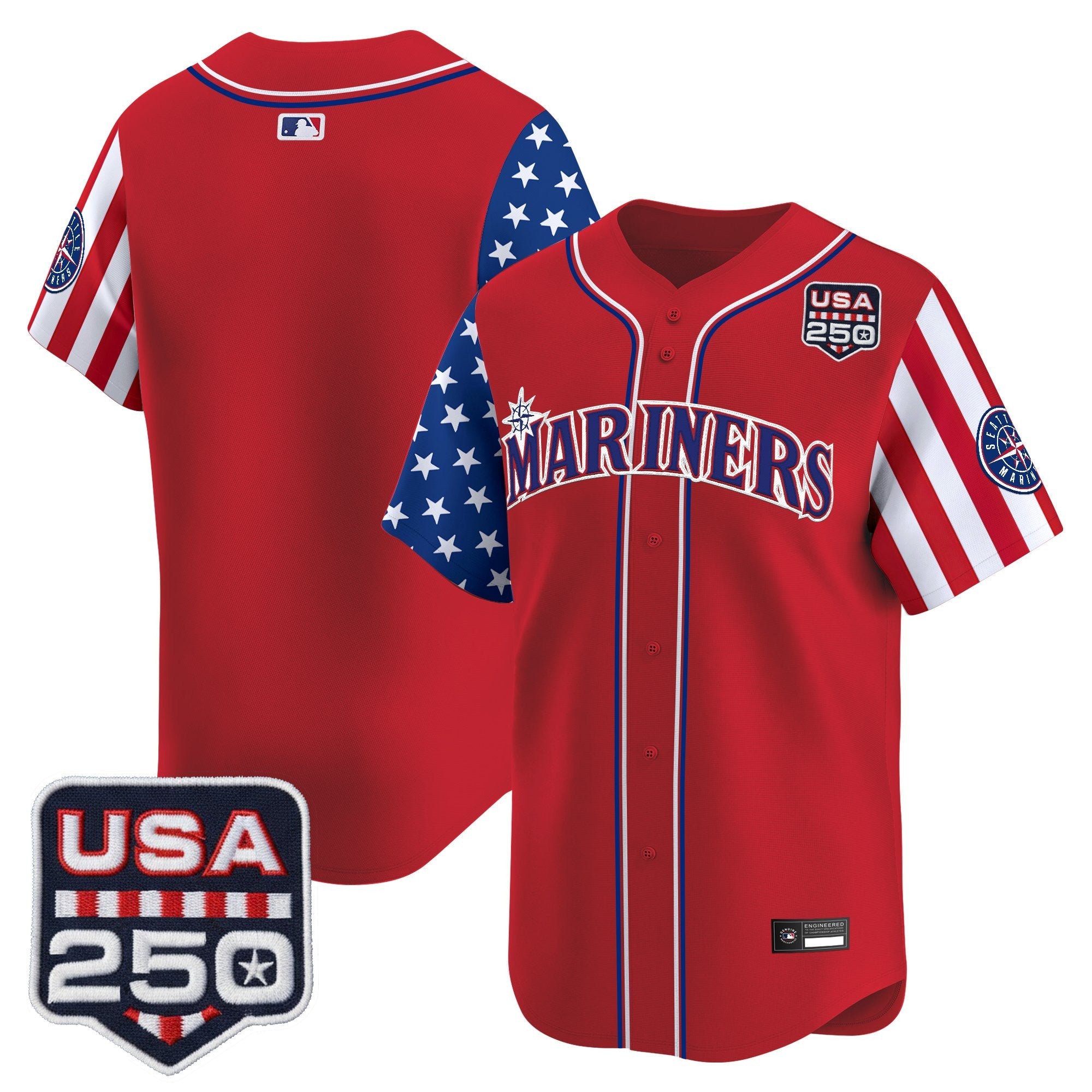 SEA "America250 Edition" Vapor Premier Limited Jersey - Stitched