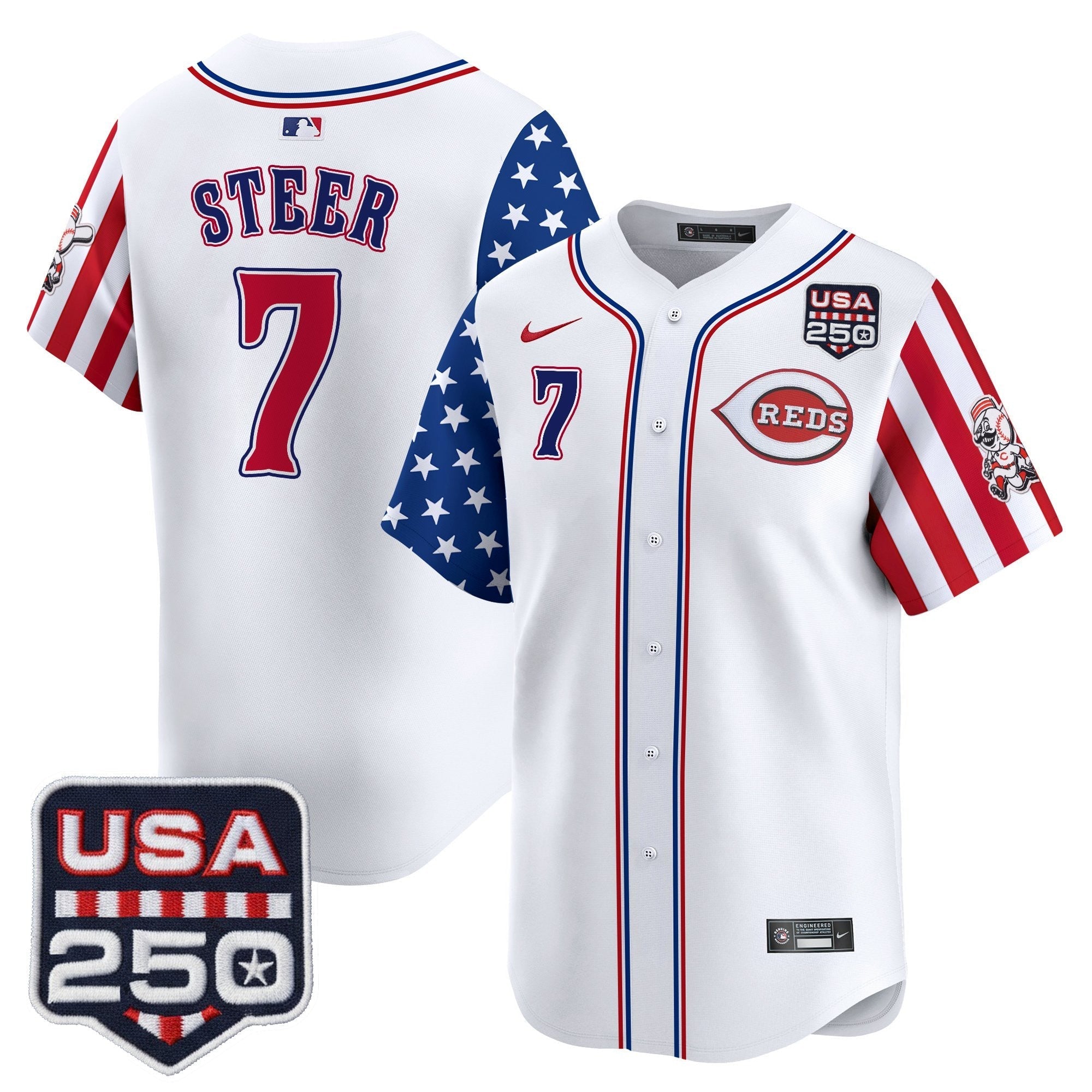 CIN "America250 Edition" Vapor Premier Limited Jersey - Stitched