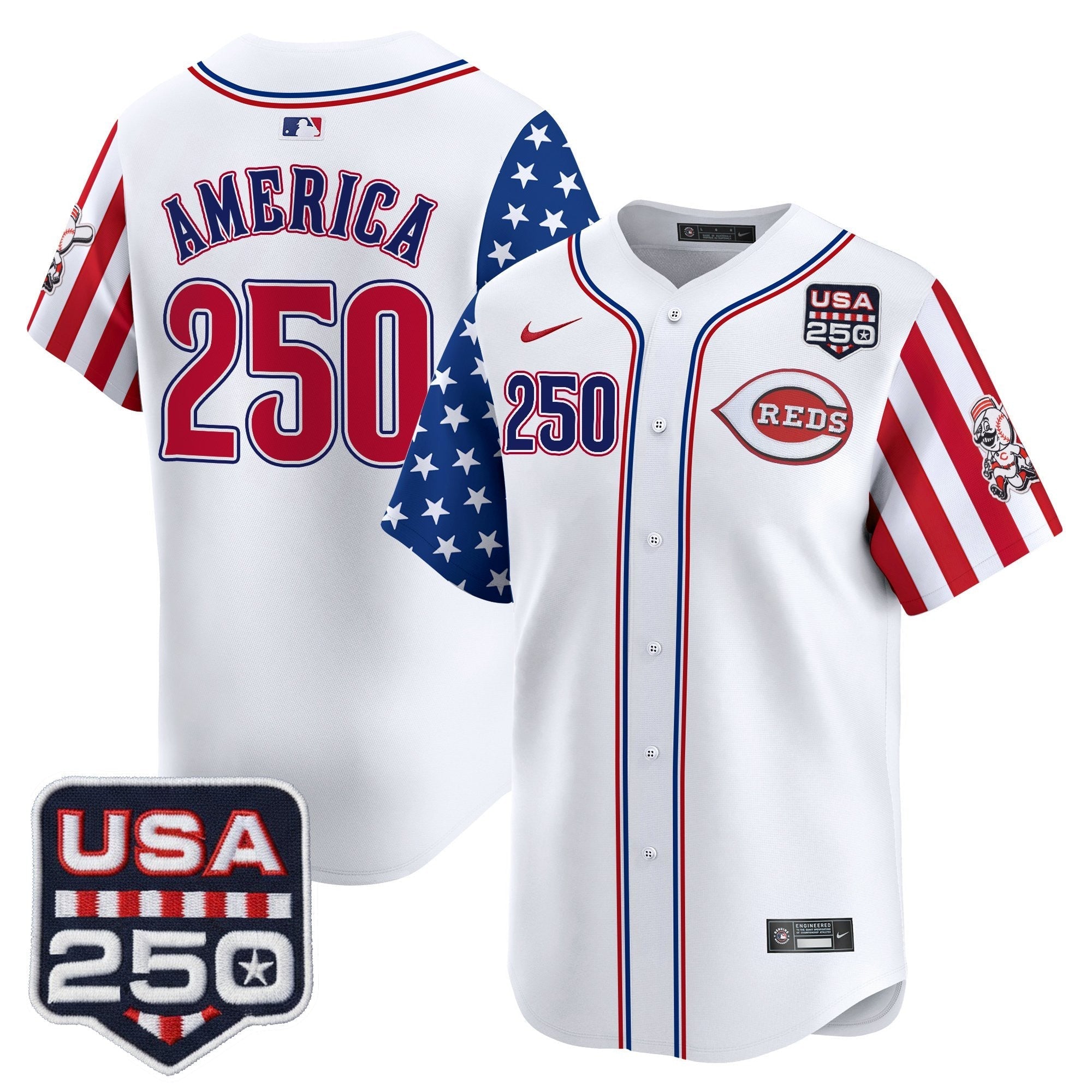 CIN "America250 Edition" Vapor Premier Limited Jersey - Stitched