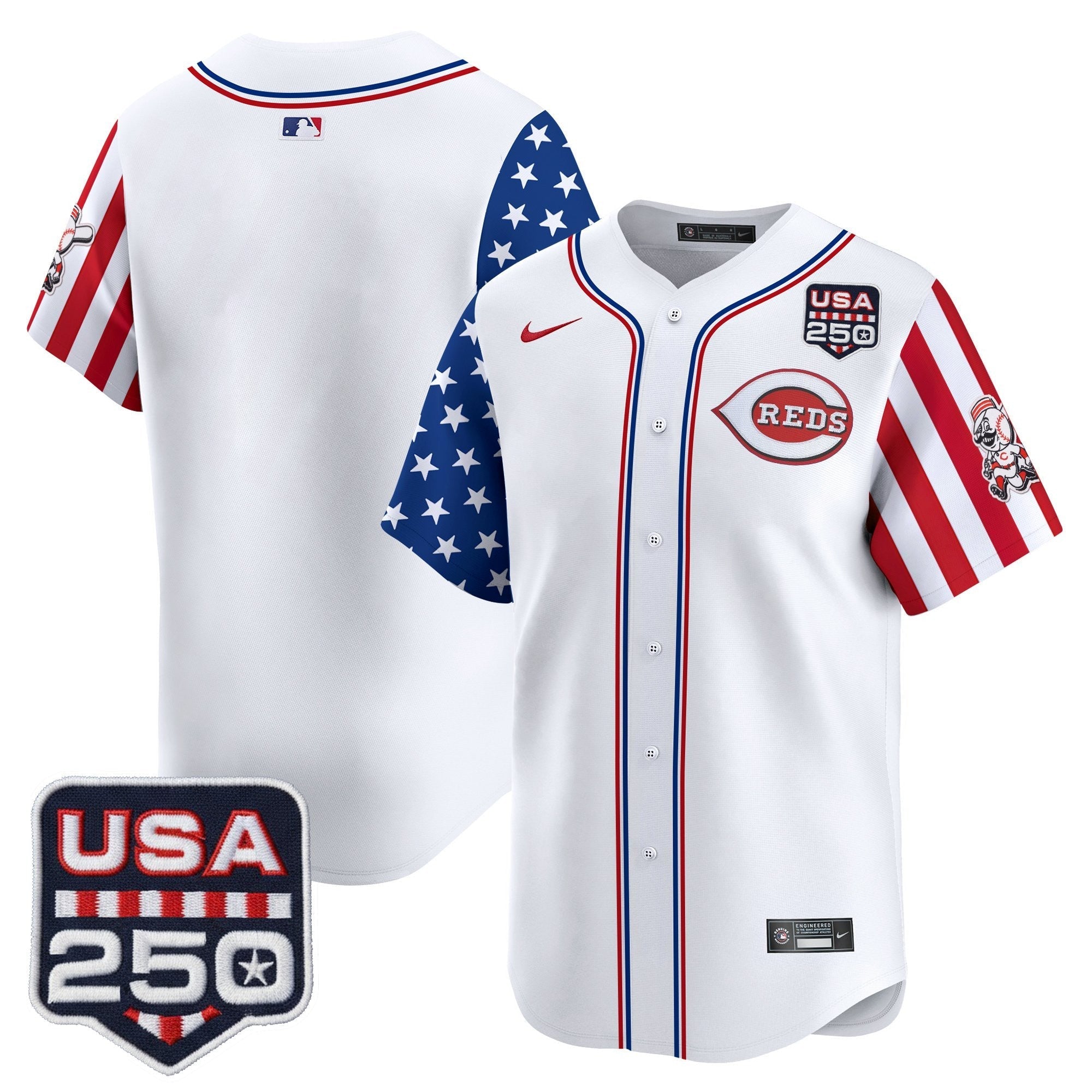 CIN "America250 Edition" Vapor Premier Limited Jersey - Stitched