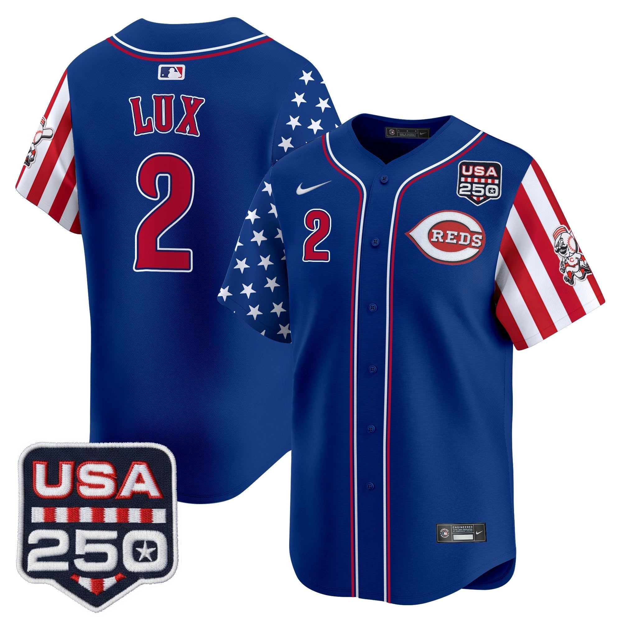 CIN "America250 Edition" Vapor Premier Limited Jersey - Stitched