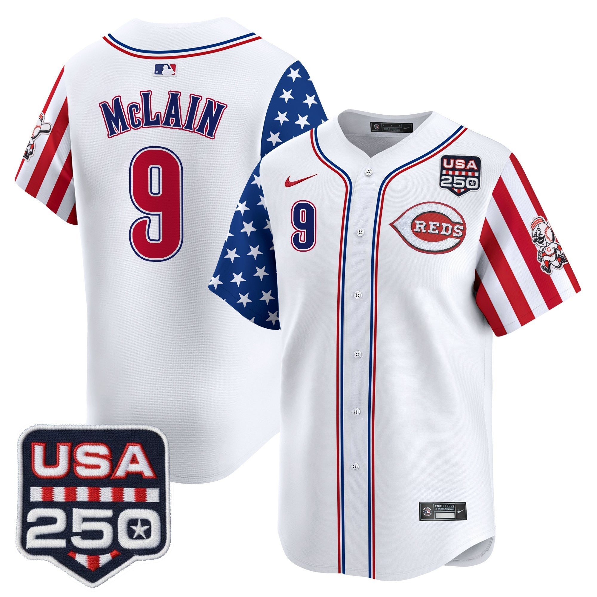 CIN "America250 Edition" Vapor Premier Limited Jersey - Stitched