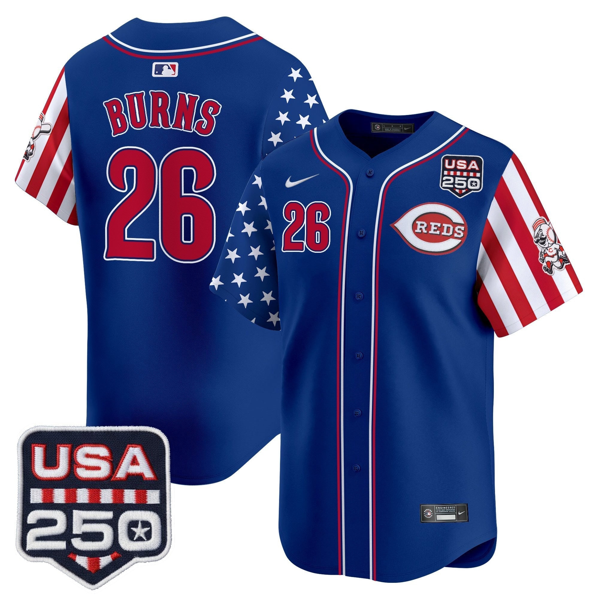 CIN "America250 Edition" Vapor Premier Limited Jersey - Stitched