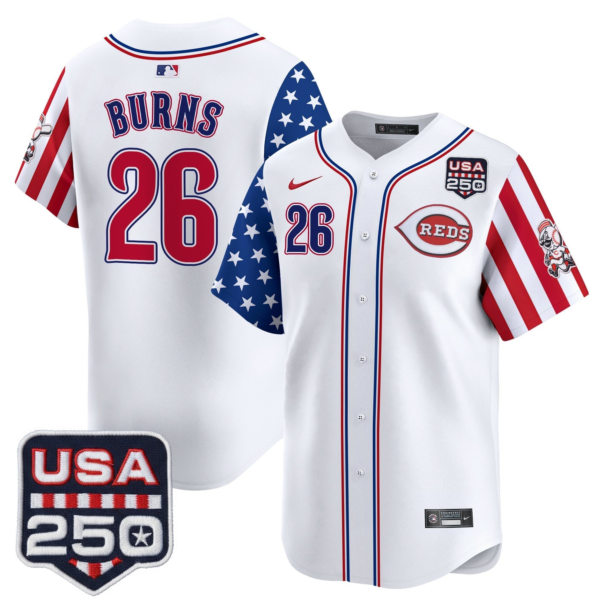 CIN "America250 Edition" Vapor Premier Limited Jersey - Stitched