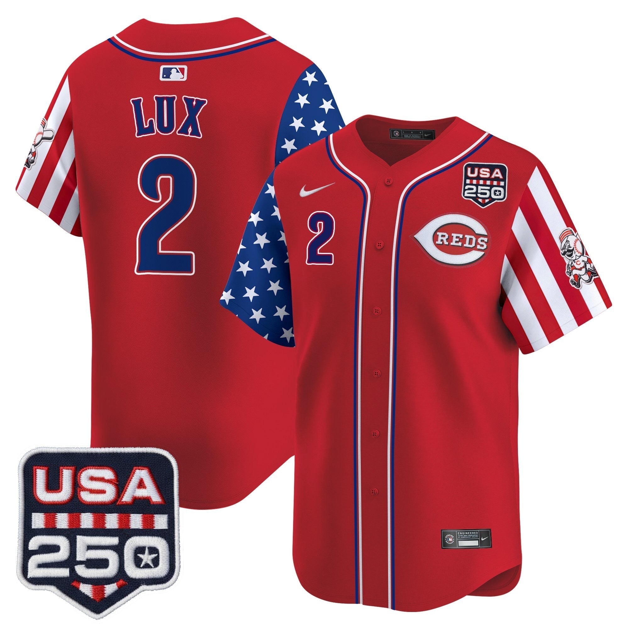 CIN "America250 Edition" Vapor Premier Limited Jersey - Stitched