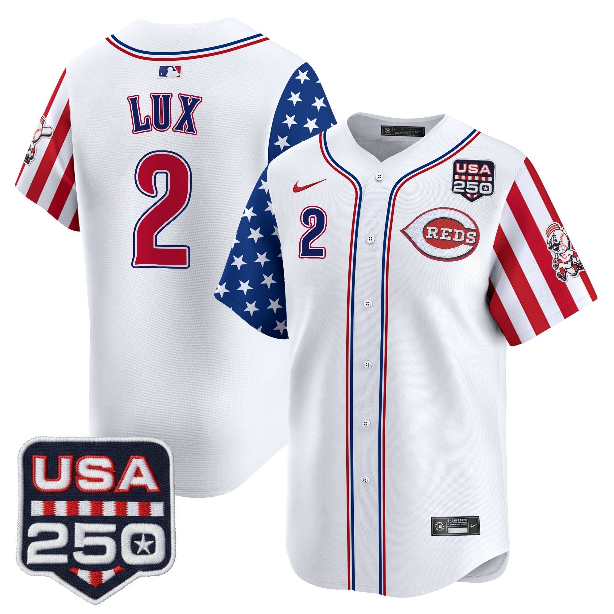 CIN "America250 Edition" Vapor Premier Limited Jersey - Stitched