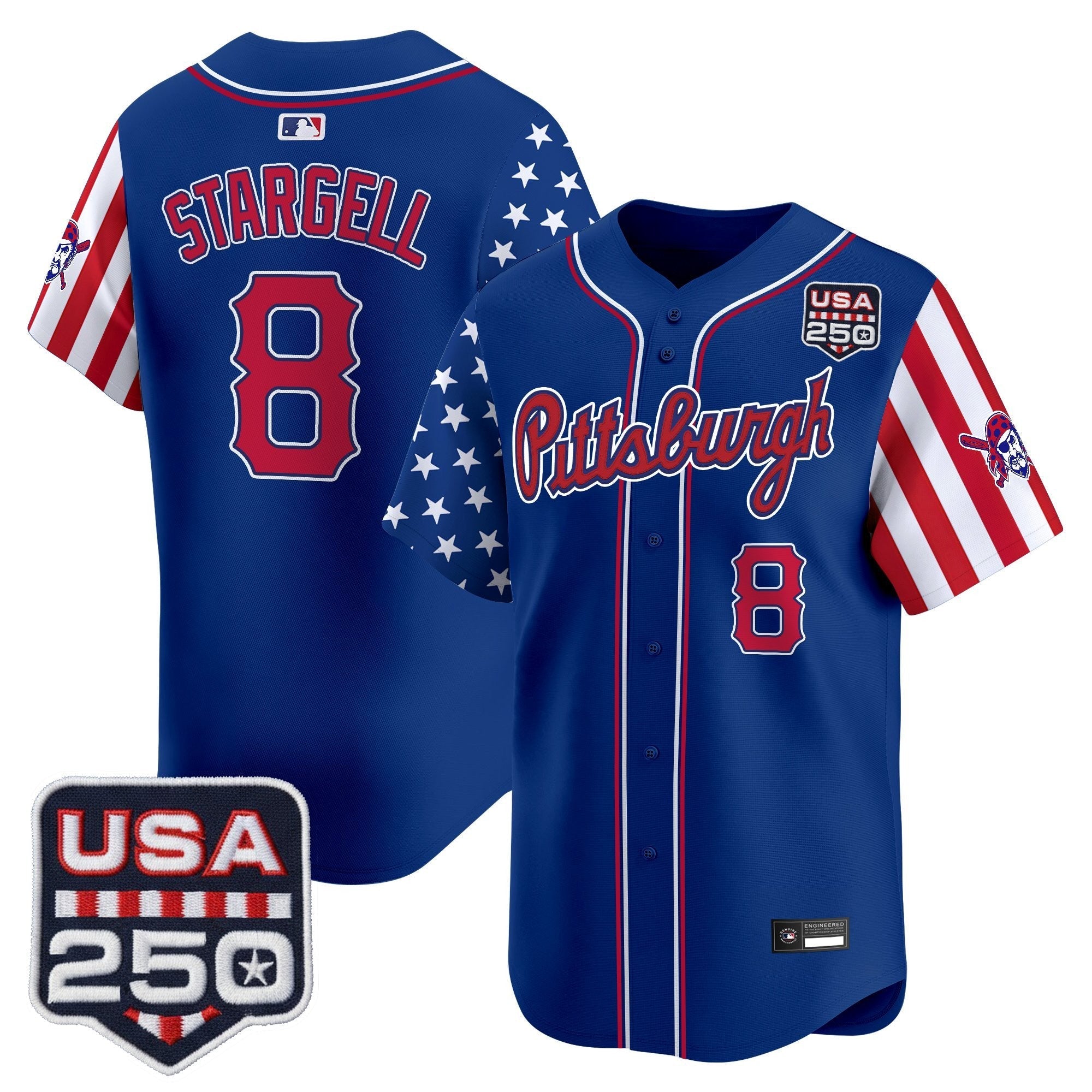 PIT "America250 Edition" Vapor Premier Limited Jersey - Stitched
