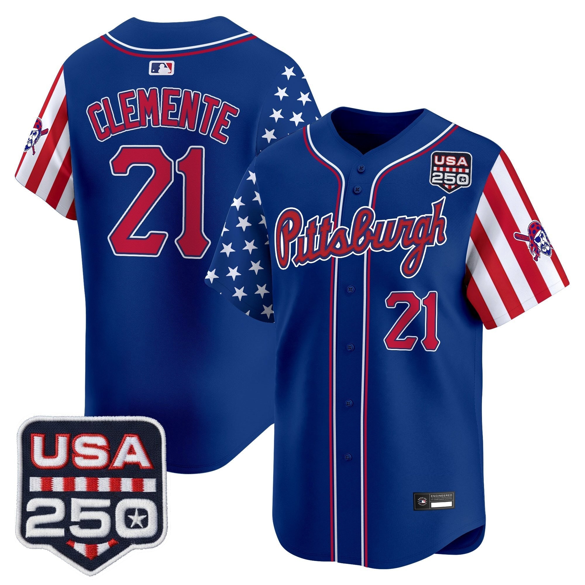 PIT "America250 Edition" Vapor Premier Limited Jersey - Stitched